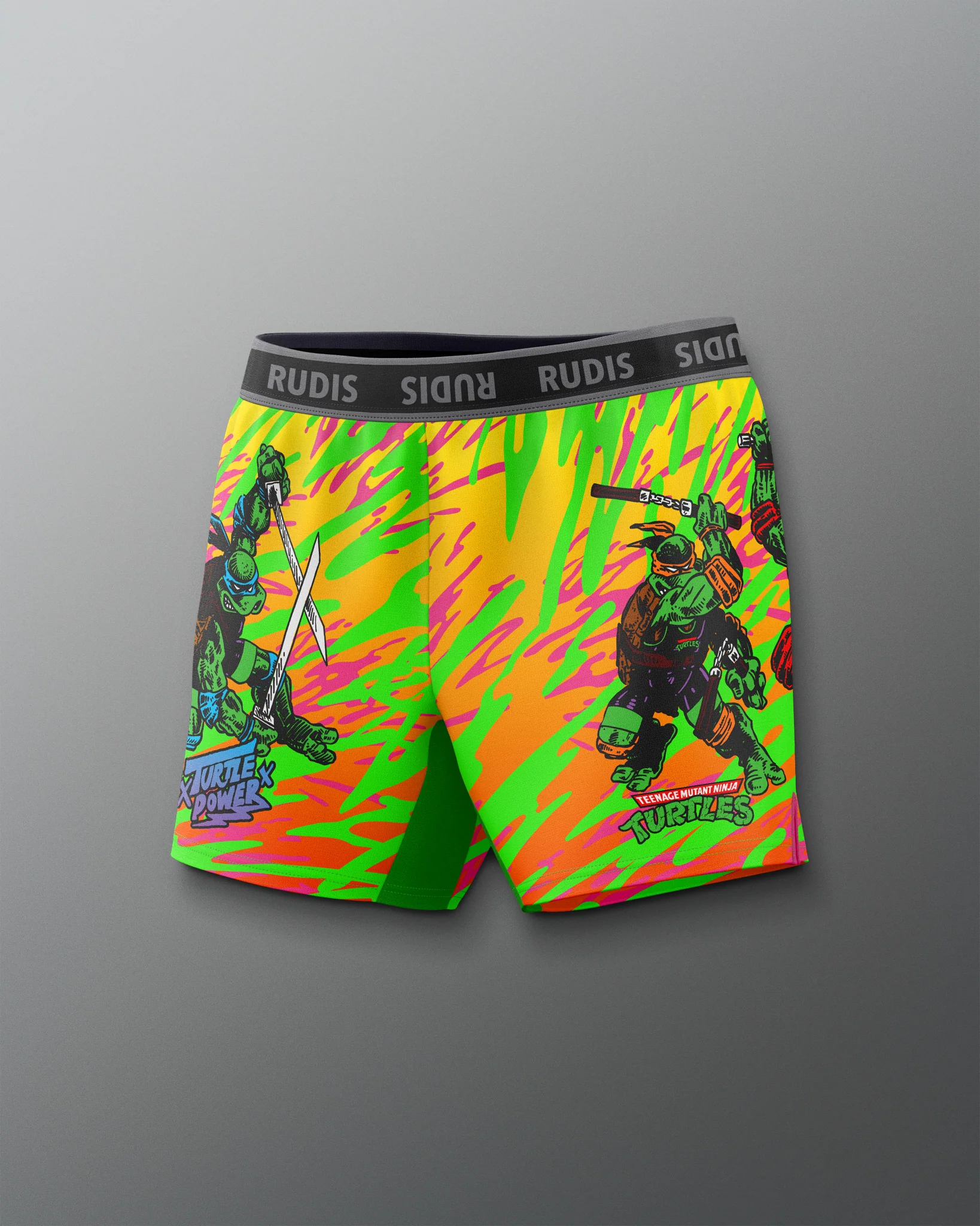 TMNT Ooze Women's Sublimated Shorts - Image 4