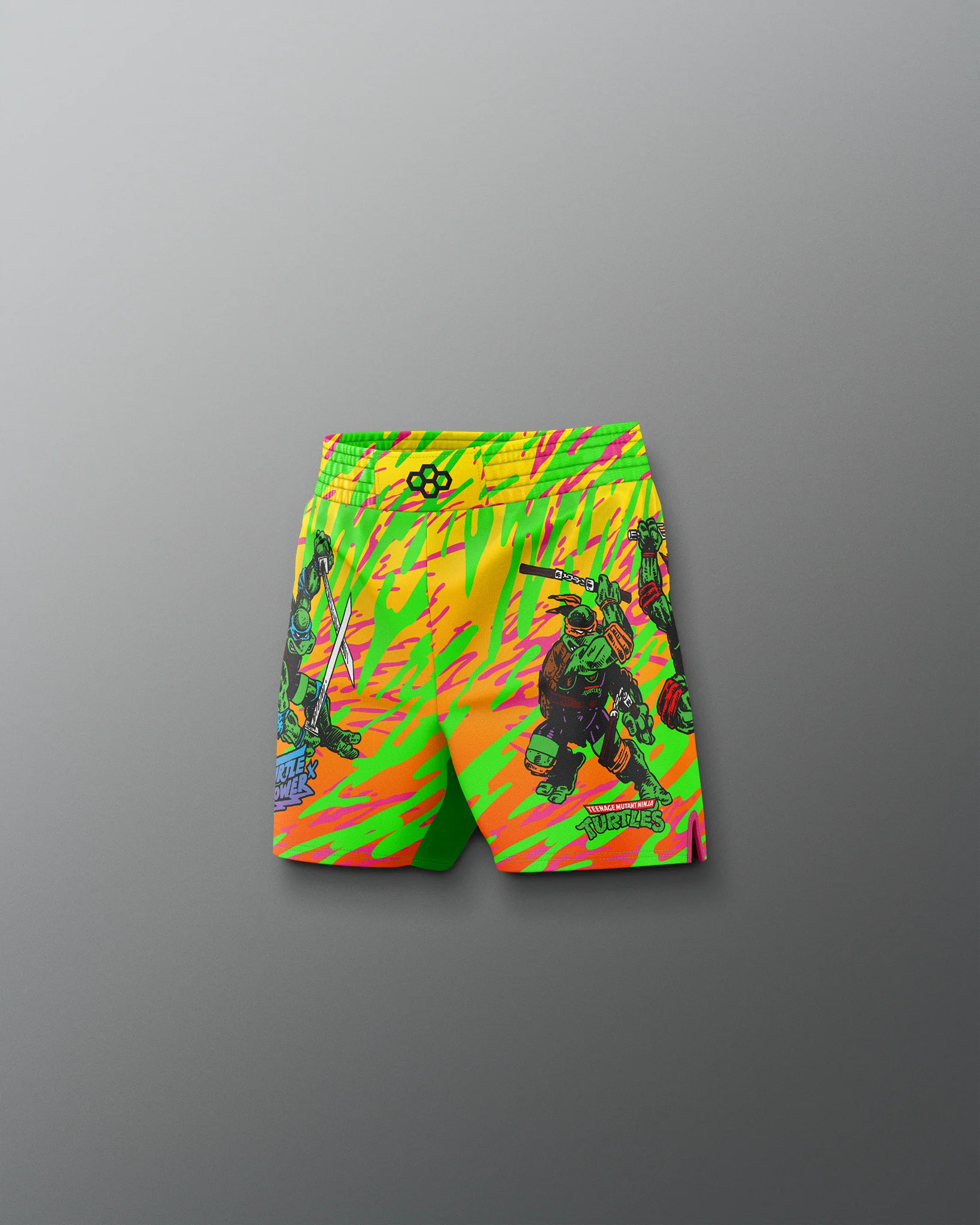 TMNT Ooze Youth Sublimated Shorts - Image 5