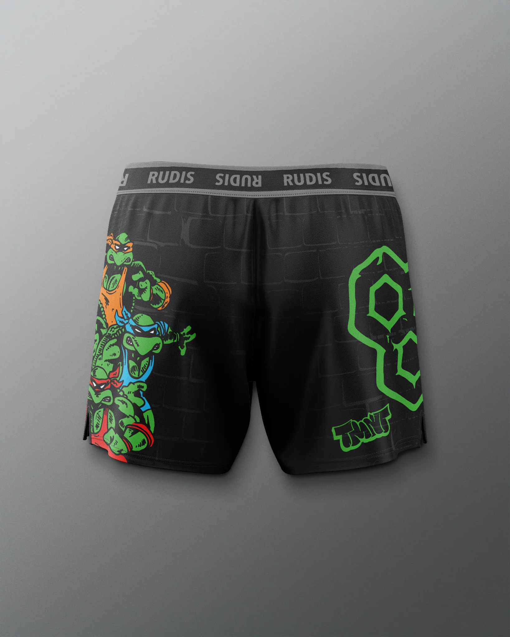 TMNT Underground Women's Sublimated Shorts - Image 2