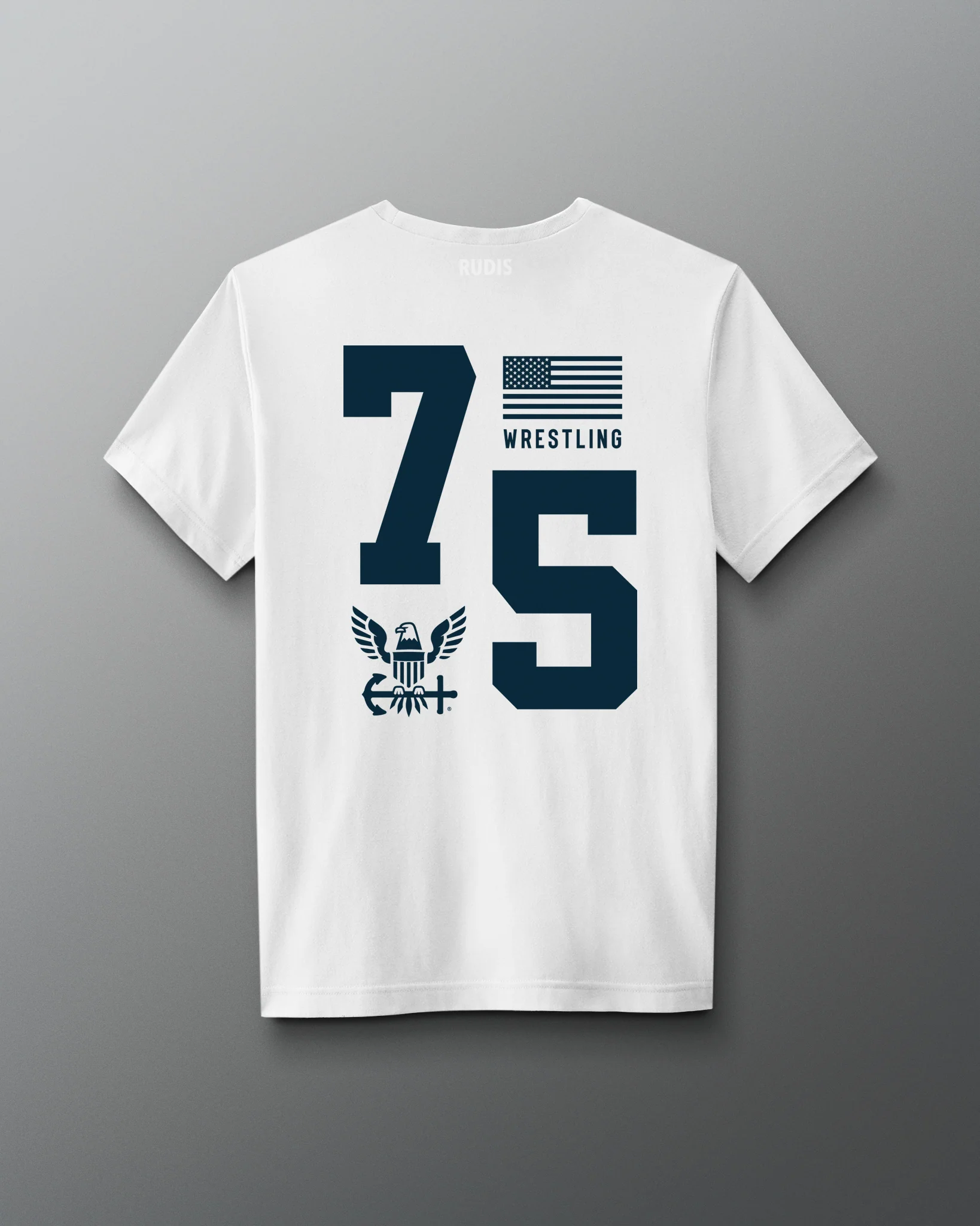 U.S. Navy Wrestling Arch T-Shirt - Image 2