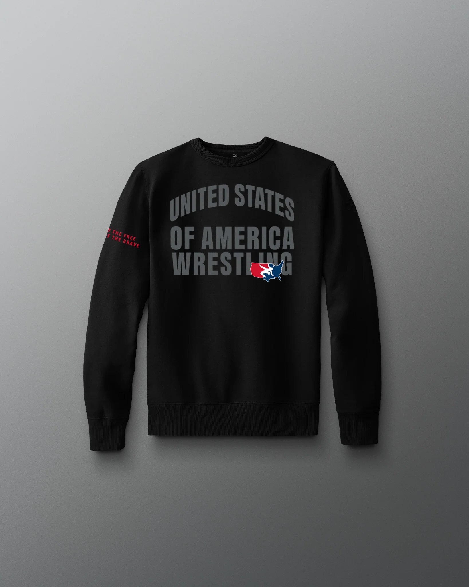 United States of America Comfort Fleece Youth Crewneck