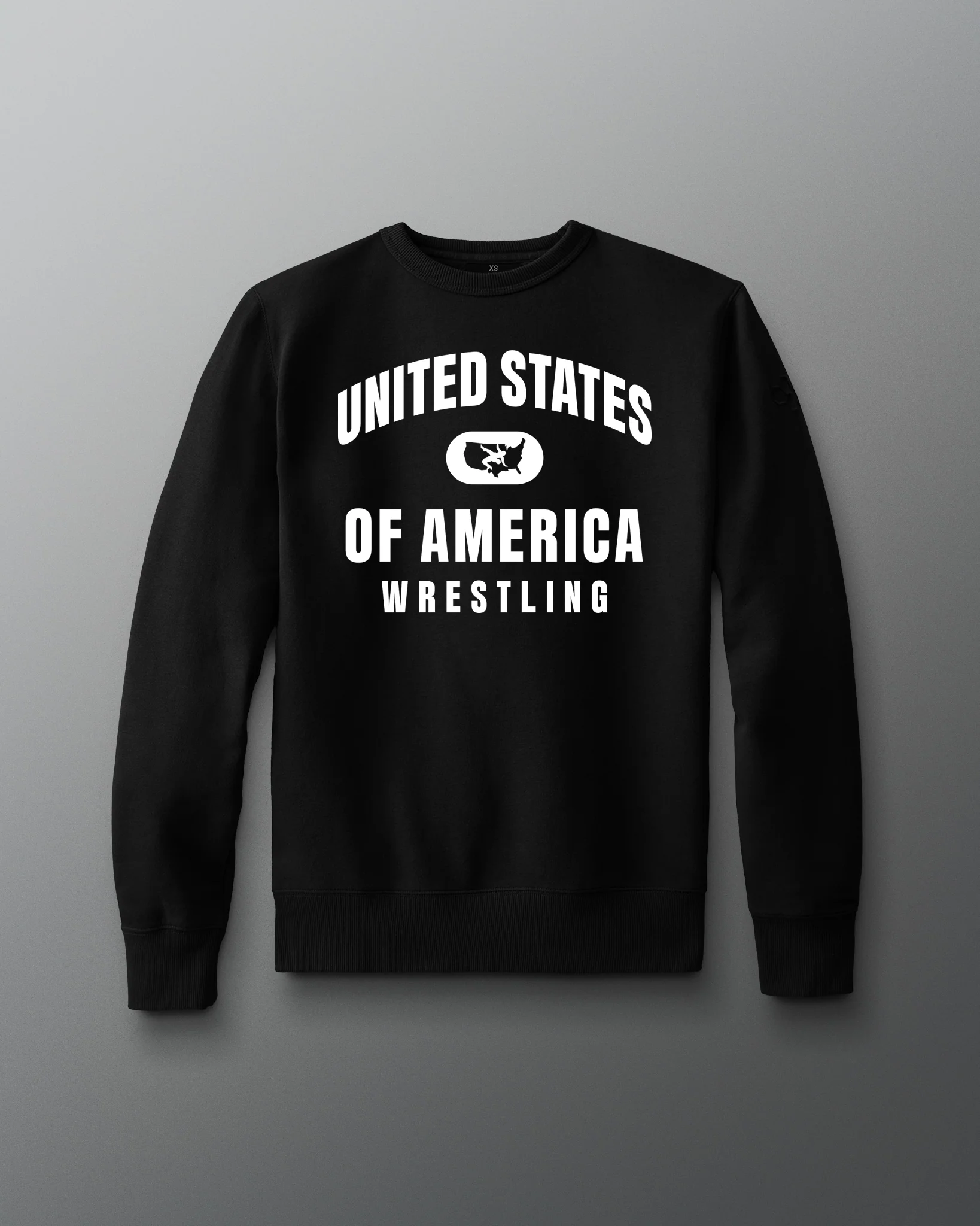 United States of America Wrestling Comfort Fleece Crewneck - Image 3