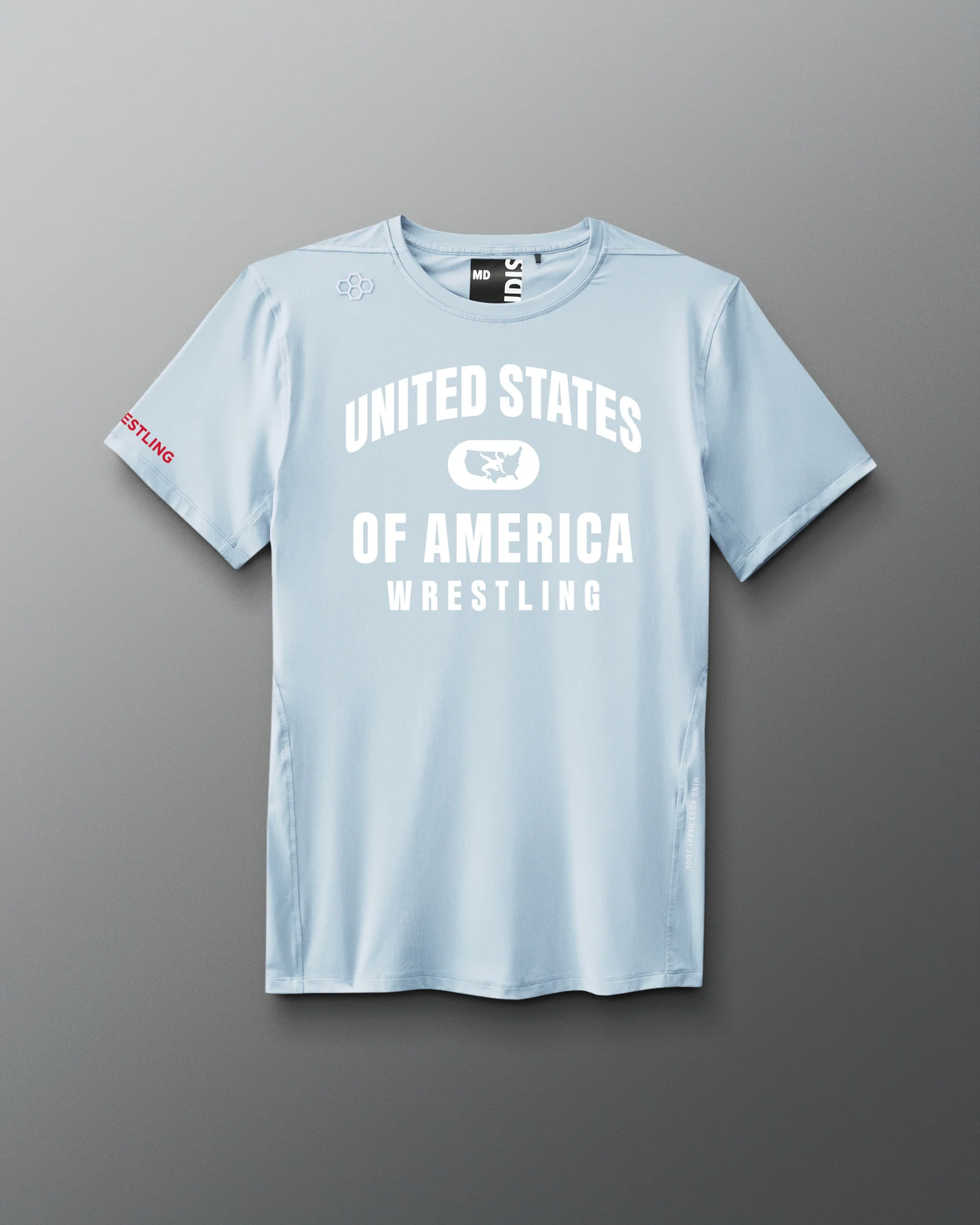 United States of America Wrestling Performance T-Shirt - Image 2