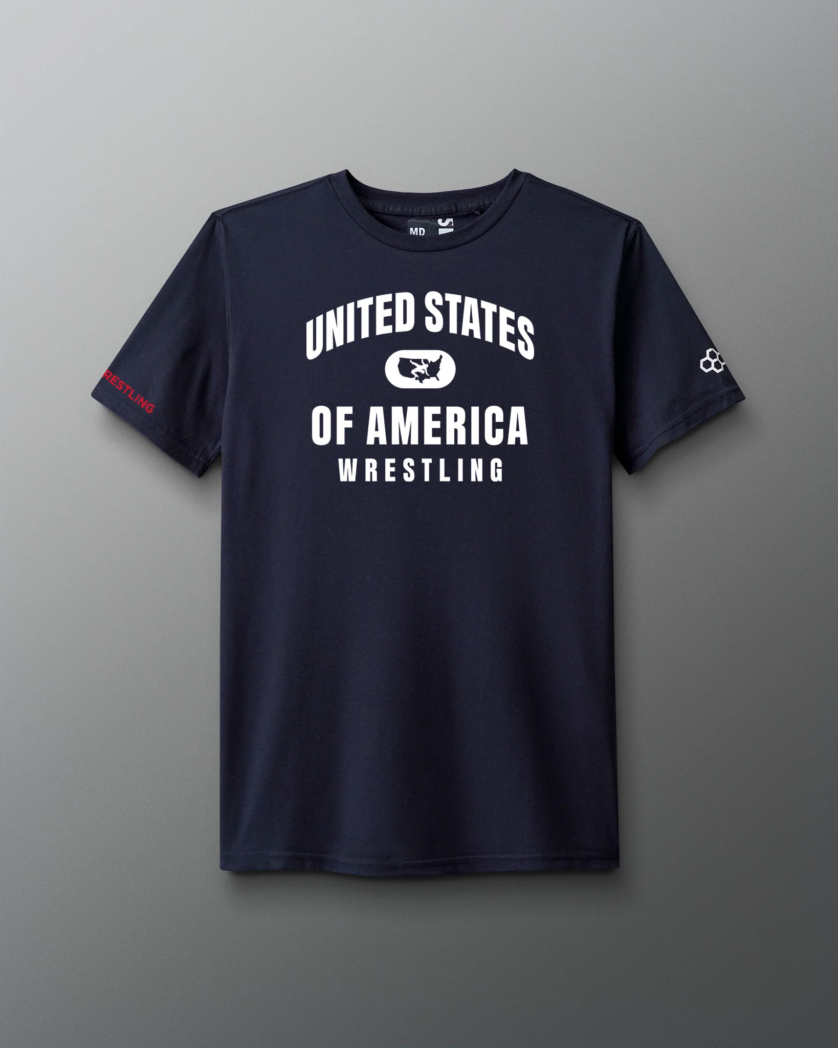 United States of America Wrestling Super Soft T-Shirt - Image 4