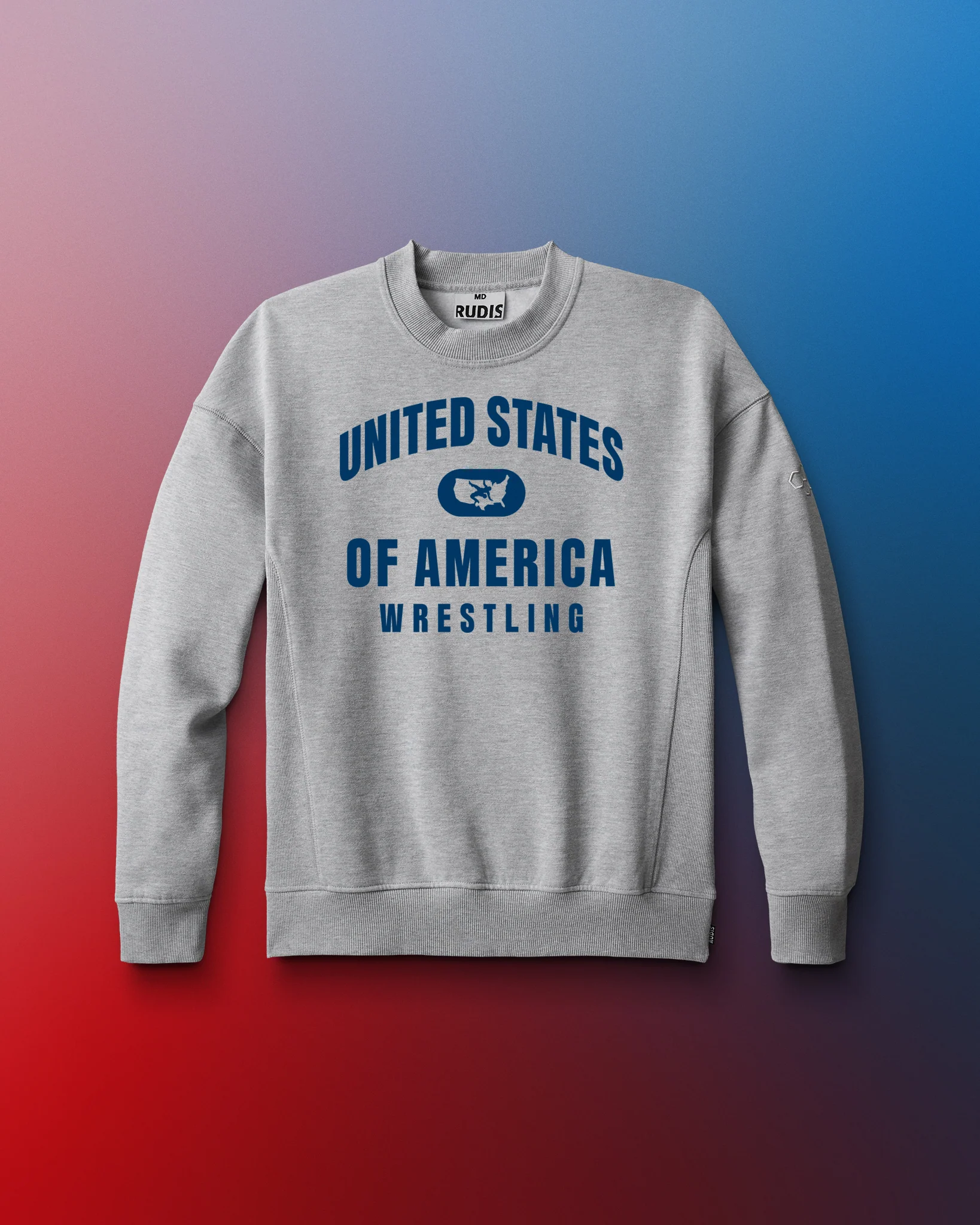 United States of America Wrestling Titan Heavyweight Crewneck - Image 3