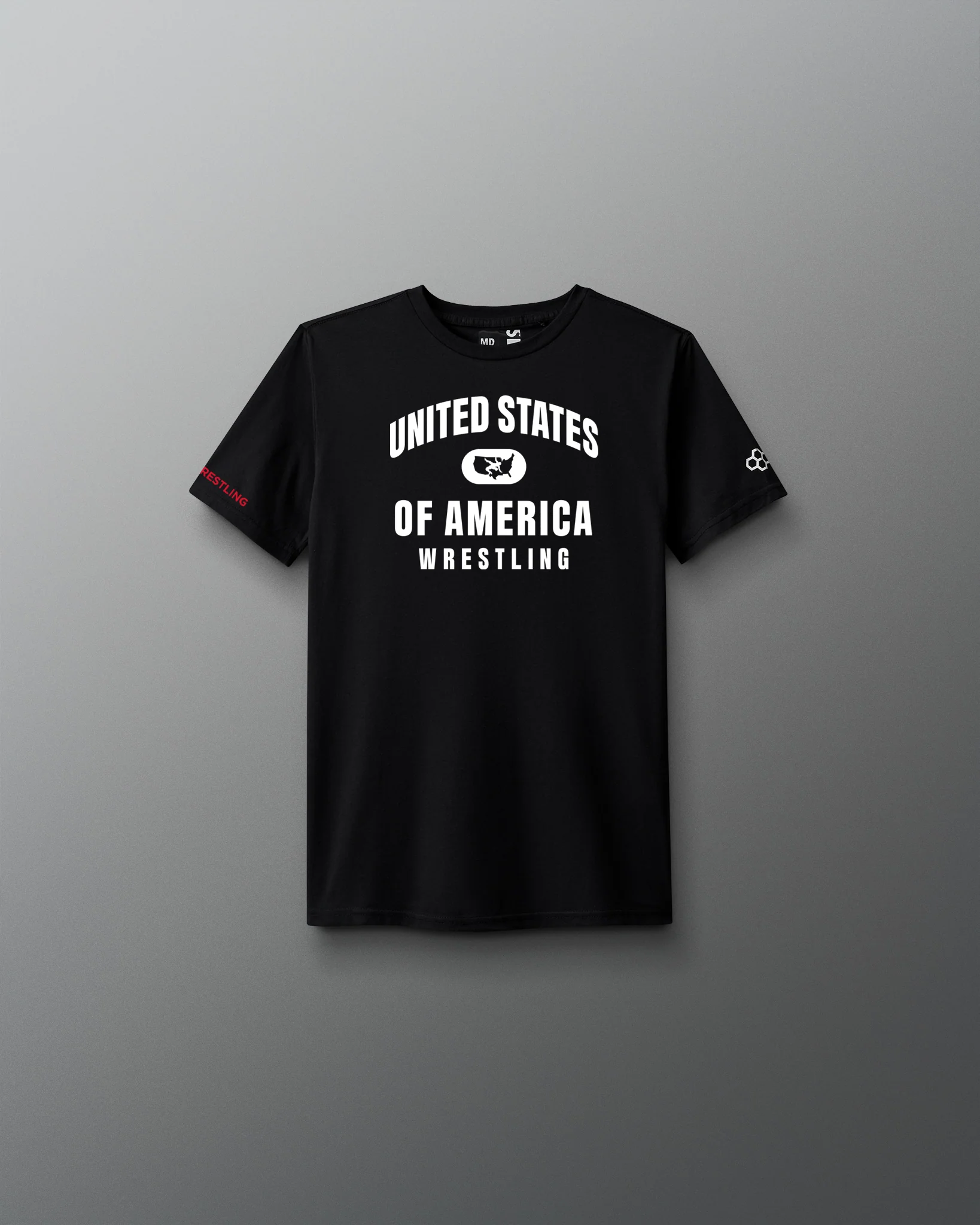 United States of America Wrestling Youth Super Soft T-Shirt - Image 4