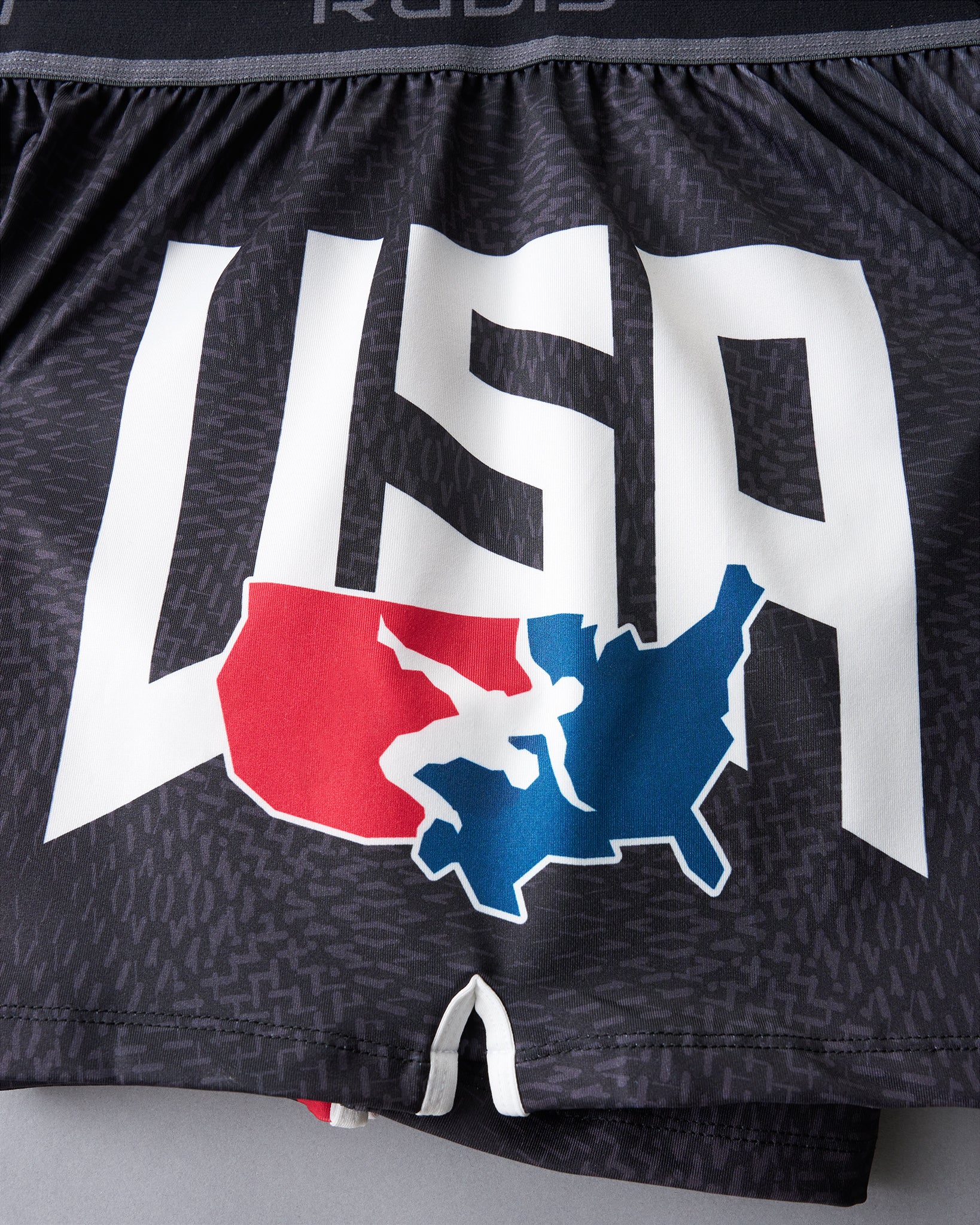 USA Dash Icon Girl's Sublimated Shorts - Image 3