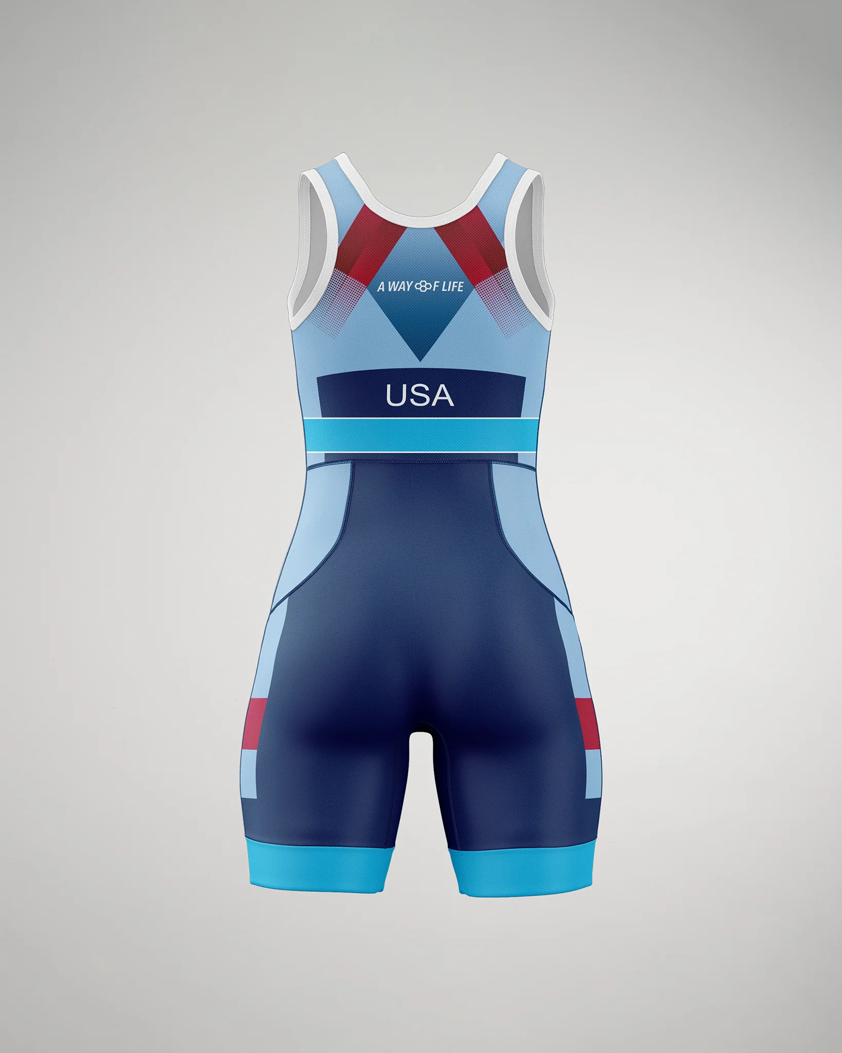 USA Pride Girl's Elite Singlet - Image 2