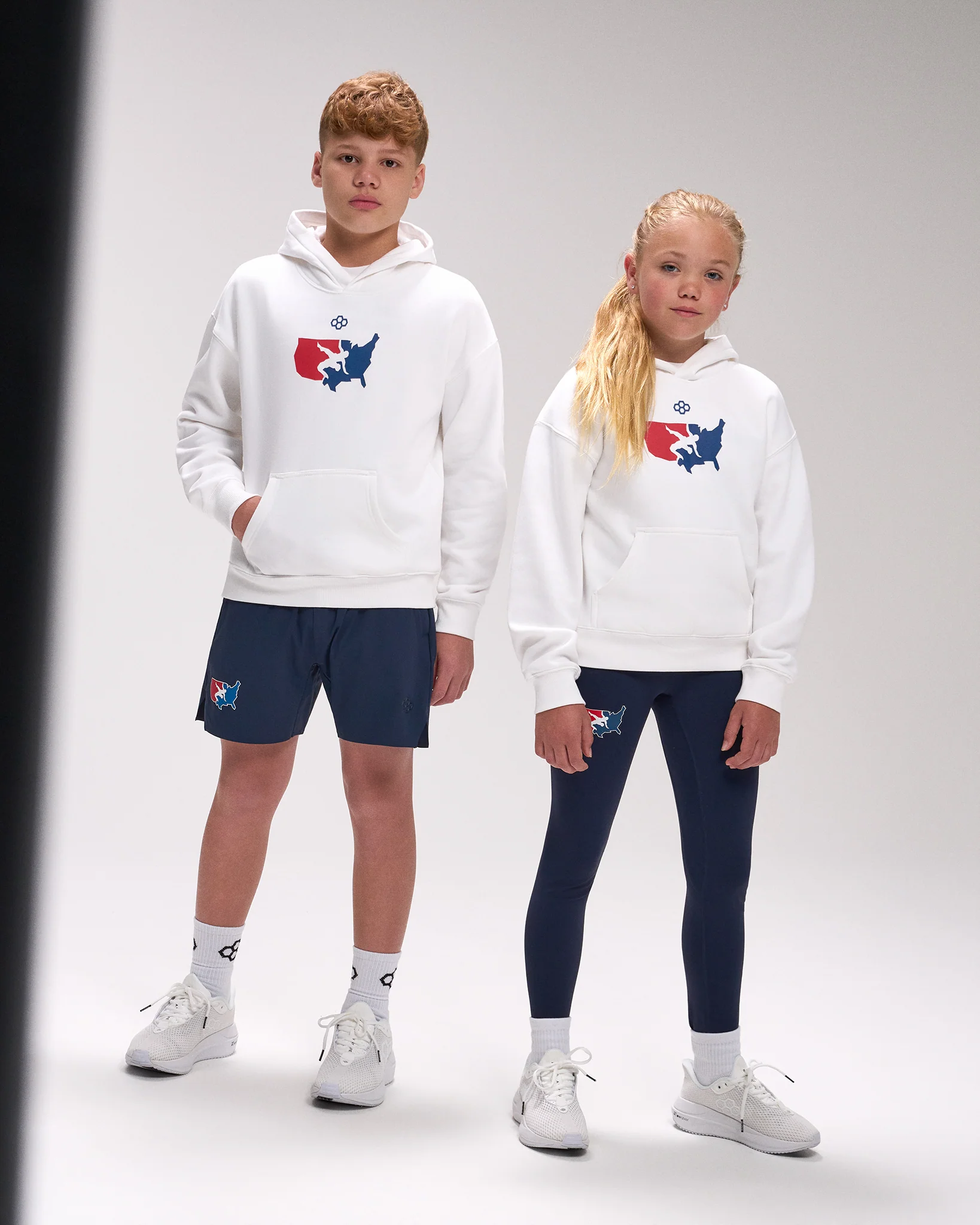 USA Wrestling Youth Comfort Fleece Relaxed Fit Hoodie