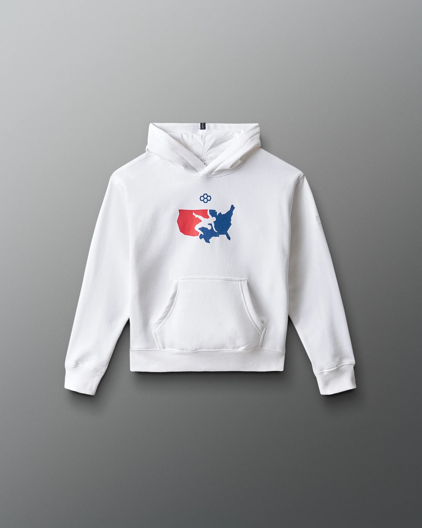 USA Wrestling Youth Comfort Fleece Relaxed Fit Hoodie - Image 4