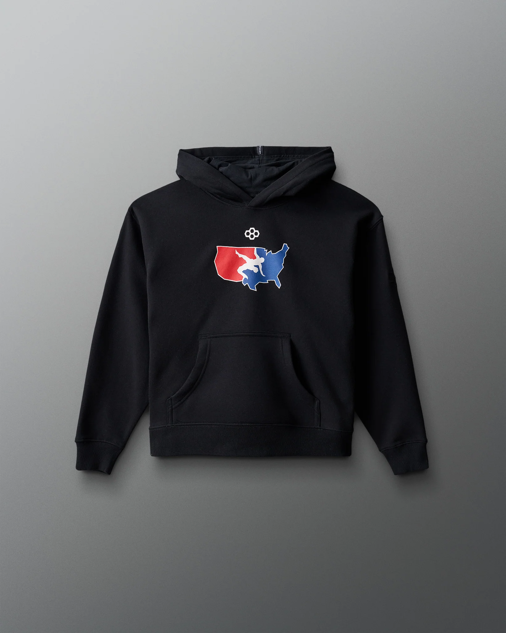 USA Wrestling Youth Comfort Fleece Relaxed Fit Hoodie - Image 5