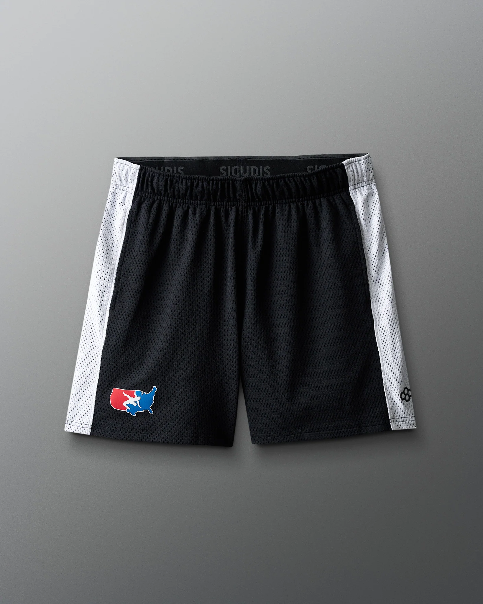 USA Wrestling 5" Premium Panel Mesh Shorts