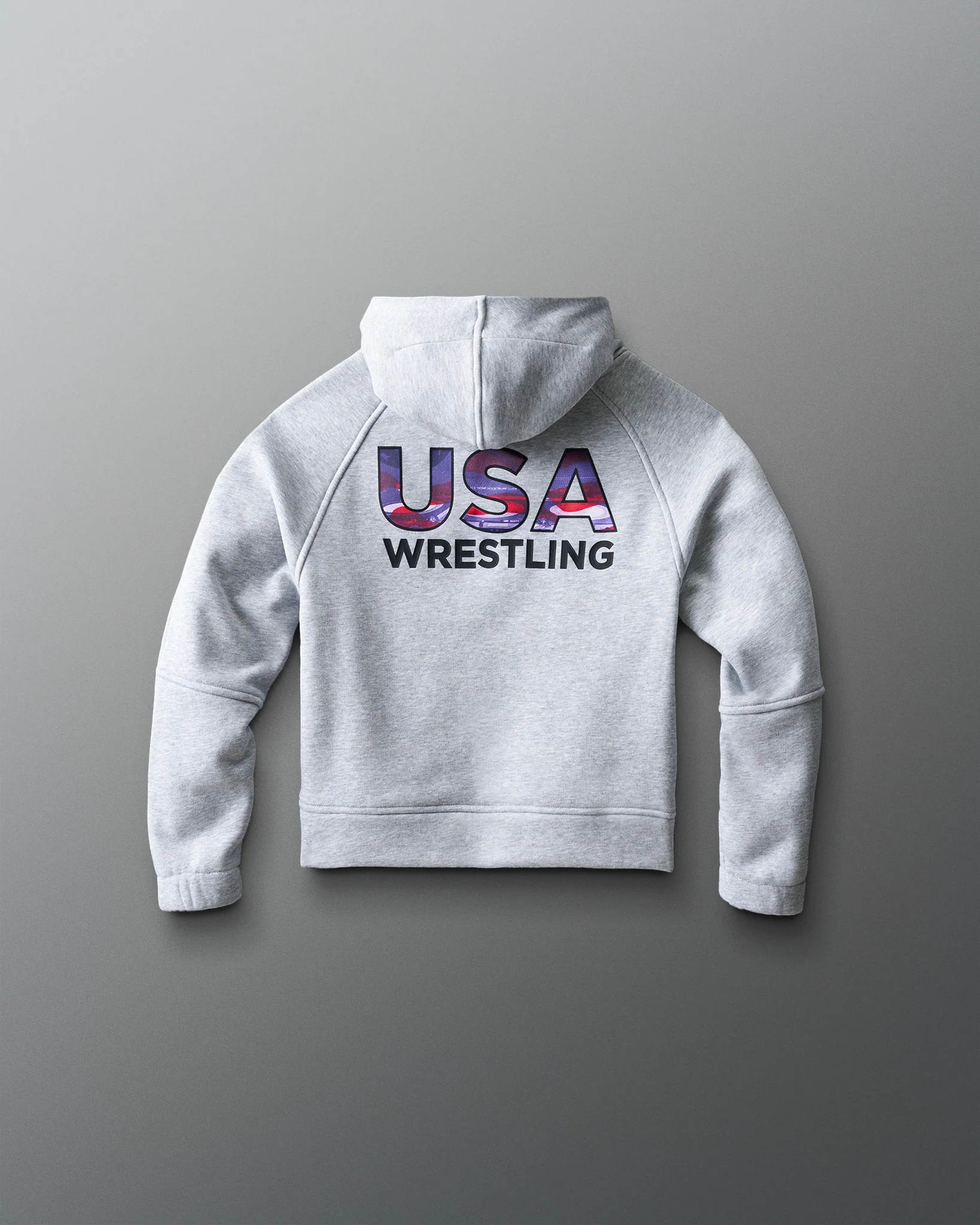 USA Wrestling Boxy Tech Fleece Girl's Hoodie - Image 12