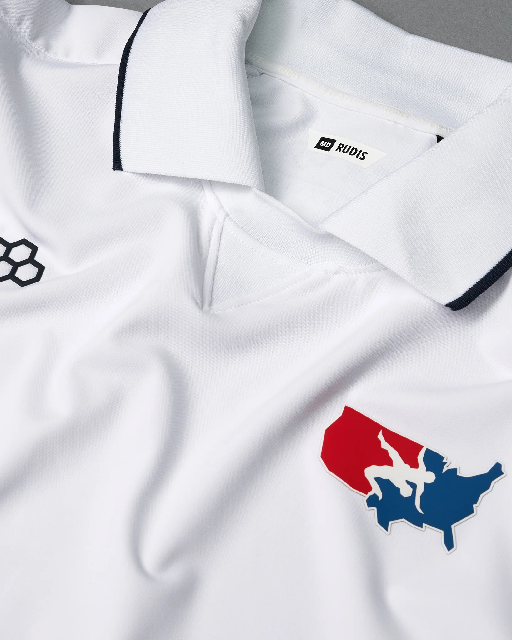 USA Wrestling Chronicle Elite Athletic Polo - Image 13