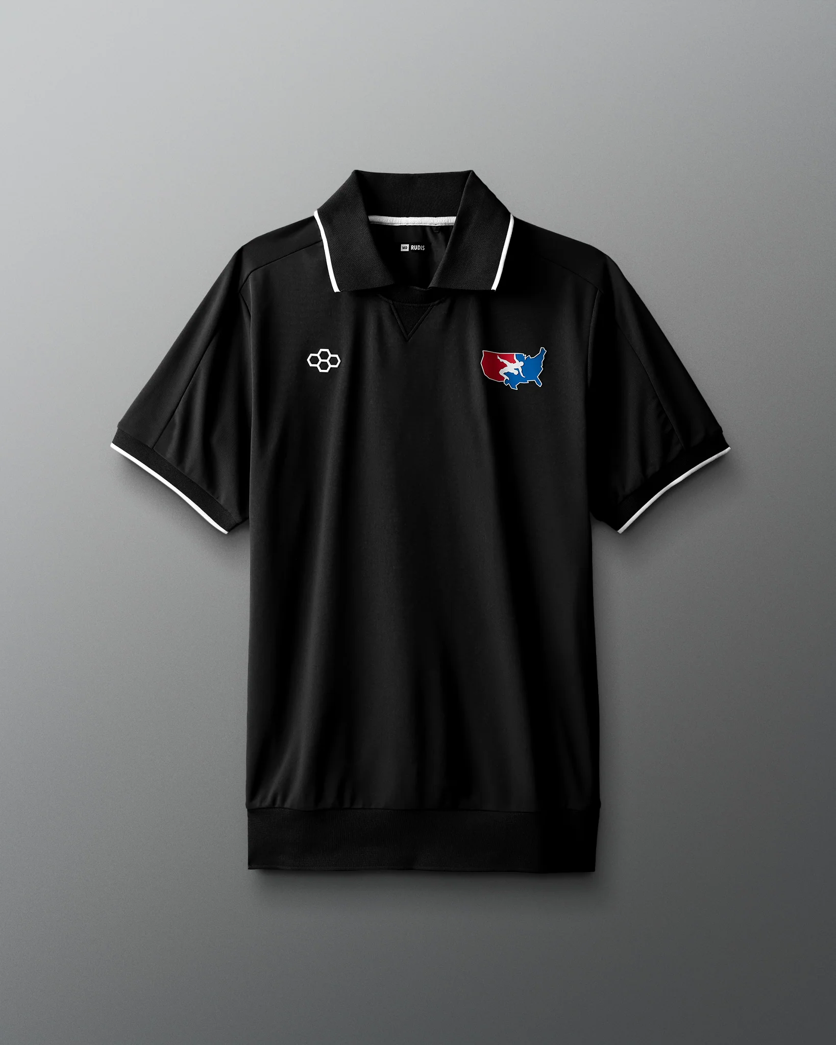 USA Wrestling Chronicle Elite Athletic Polo - Image 16