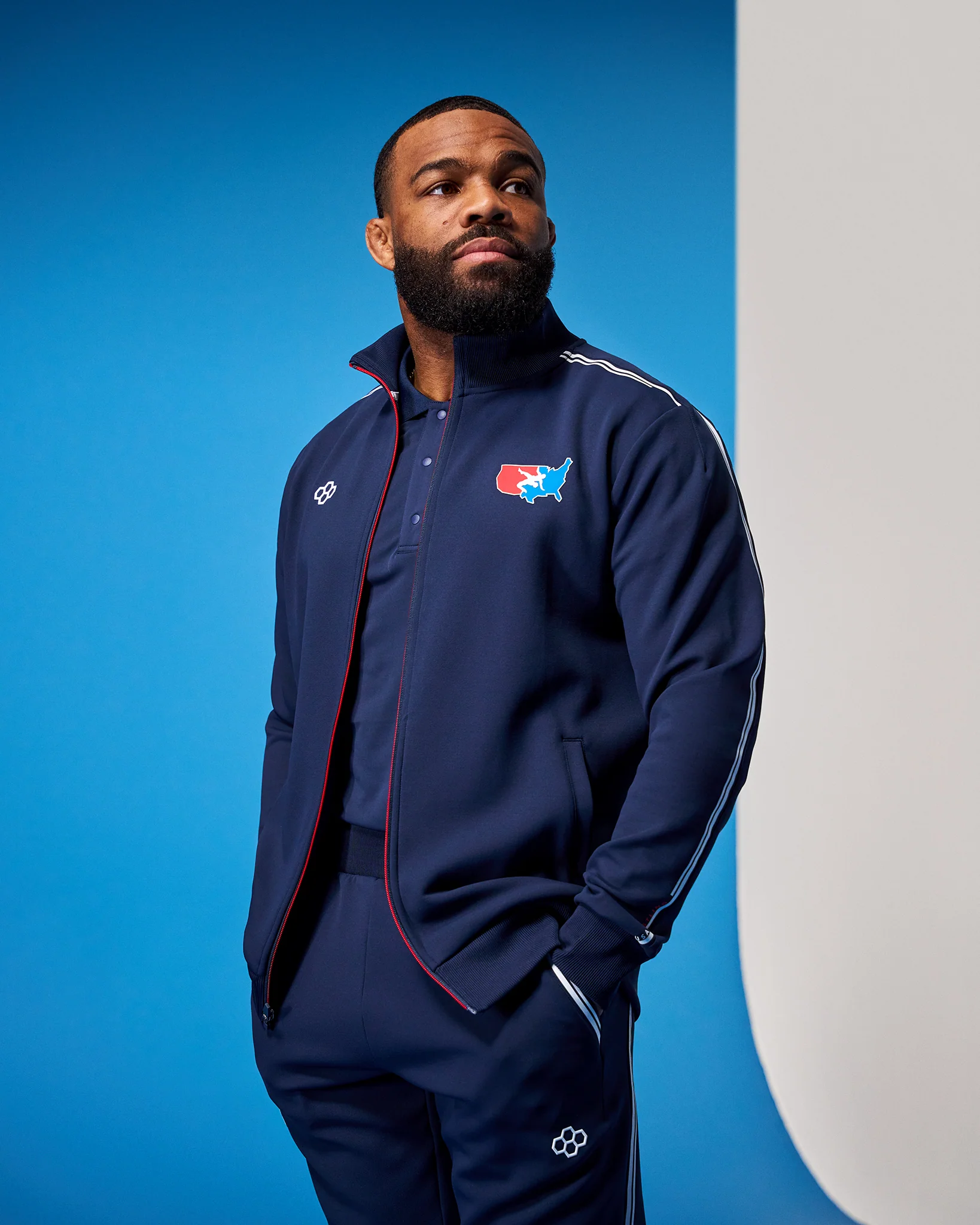 USA Wrestling Chronicle Elite Jacket - Image 2