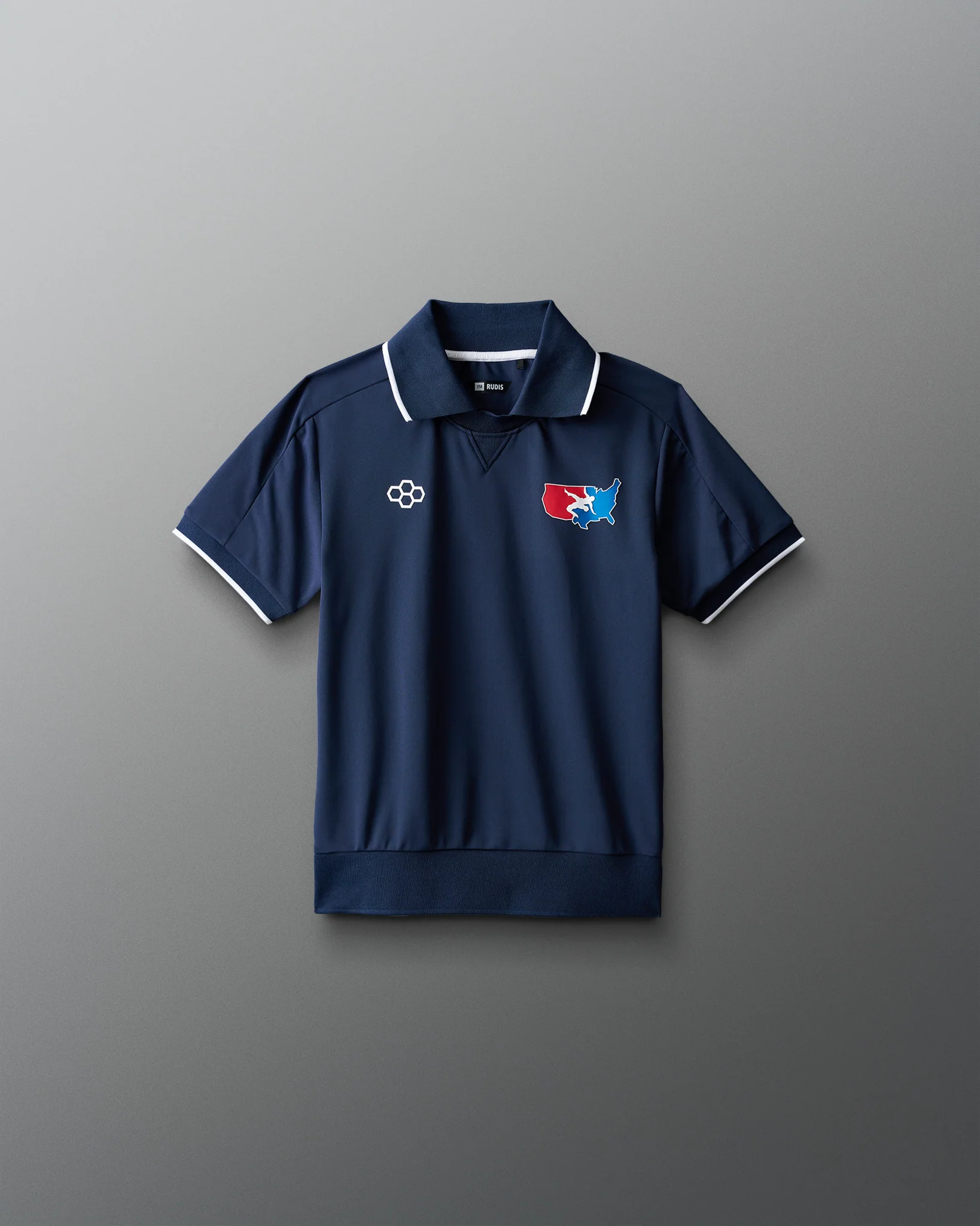 USA Wrestling Chronicle Youth Elite Athletic Polo - Image 3