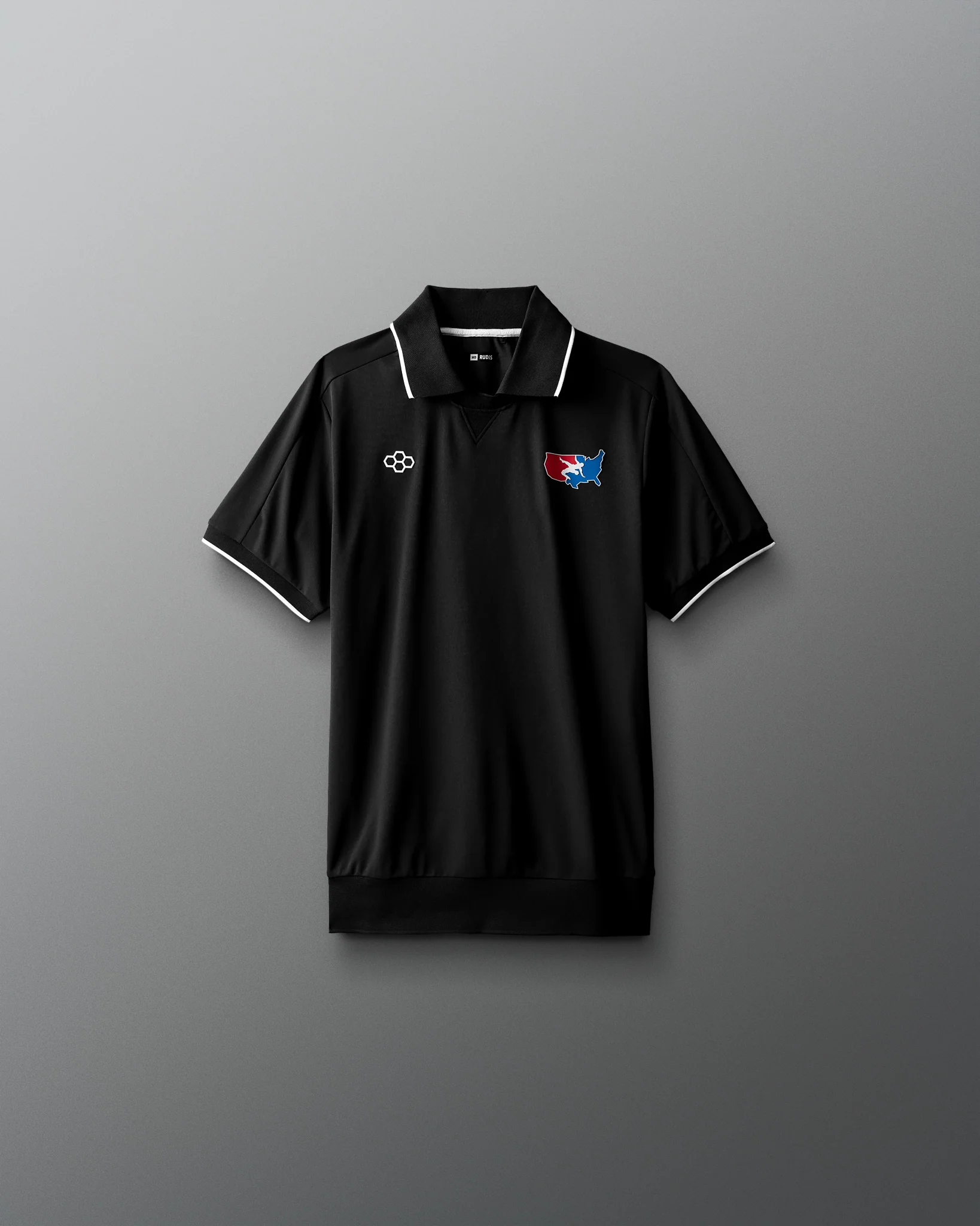 USA Wrestling Chronicle Youth Elite Athletic Polo - Image 9