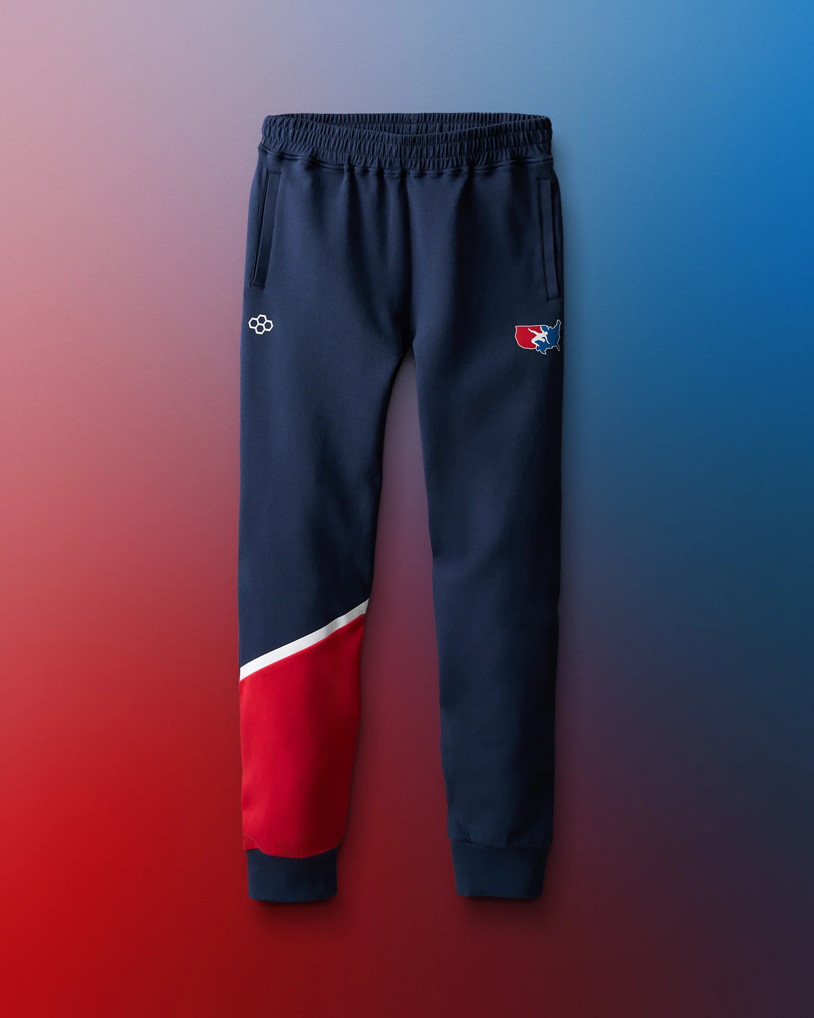USA Wrestling Colorblock Jogger - Image 3