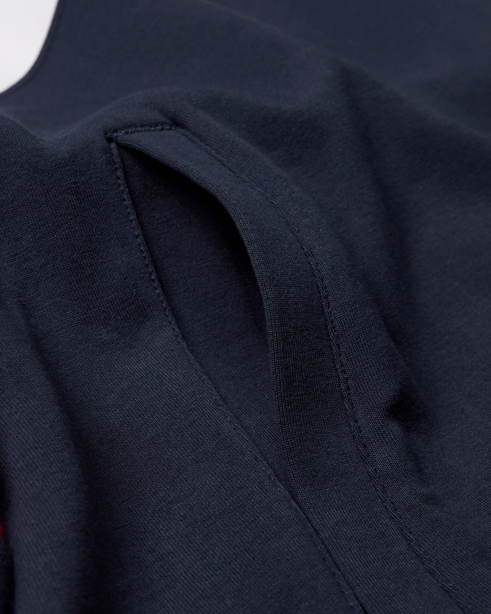 USA Wrestling Colorblock Youth Hoodie - Navy/White/Red - Image 4