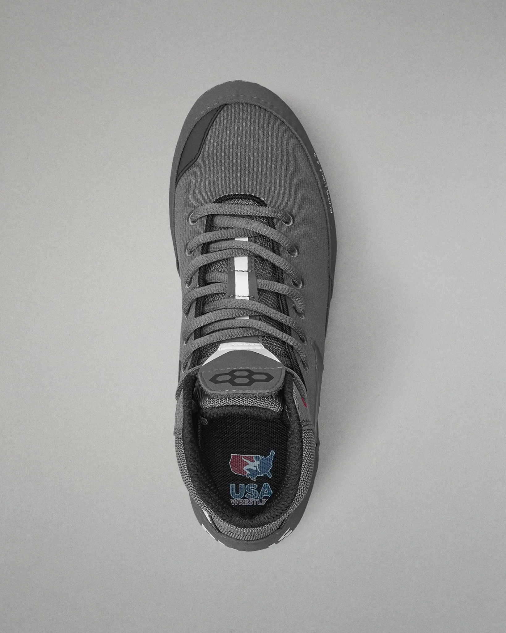 USA Wrestling Colt 4.0 Adult Wrestling Shoes - Gray Camo - Image 7