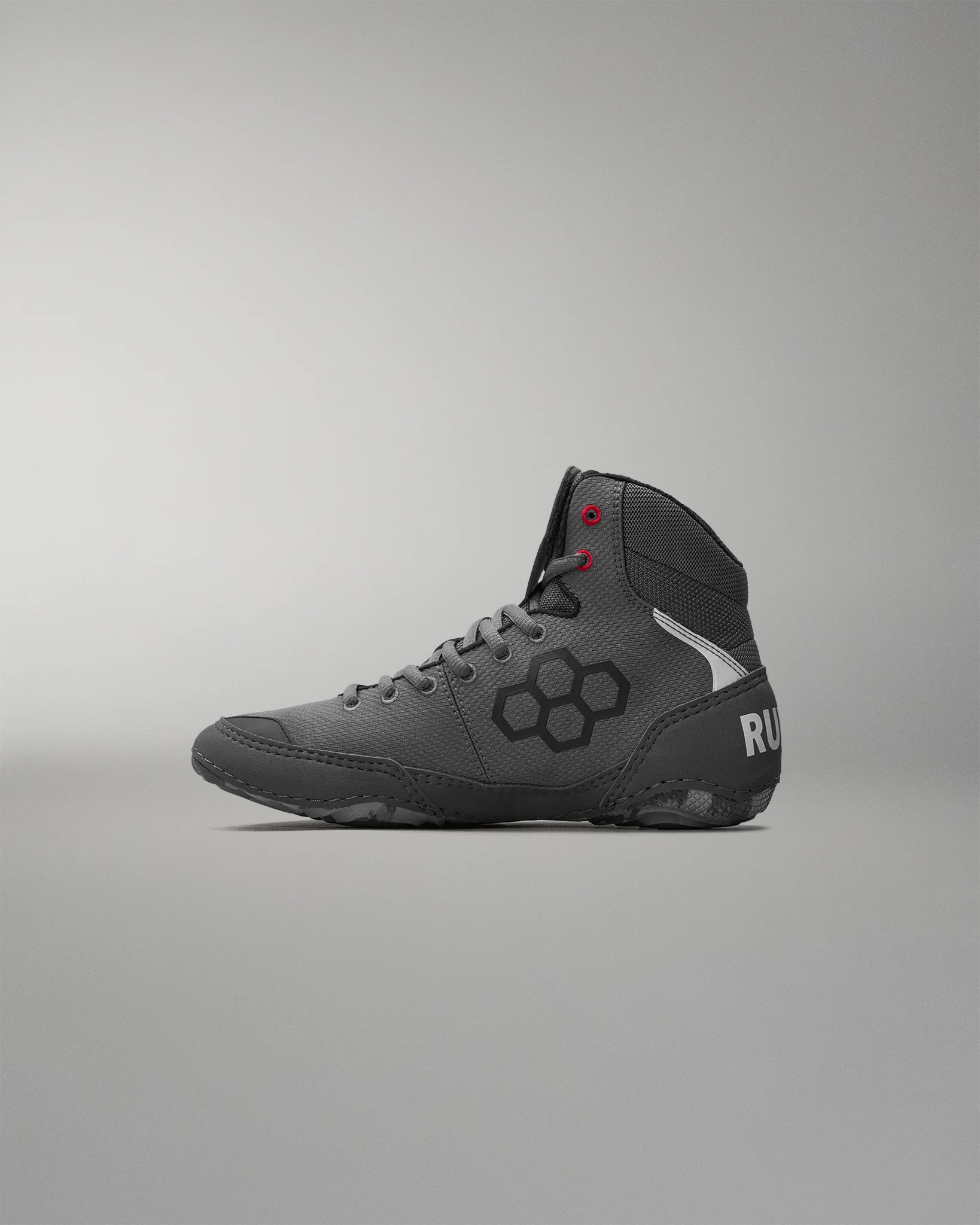 USA Wrestling Colt 4.0 Youth Wrestling Shoes - Gray Camo - Image 4