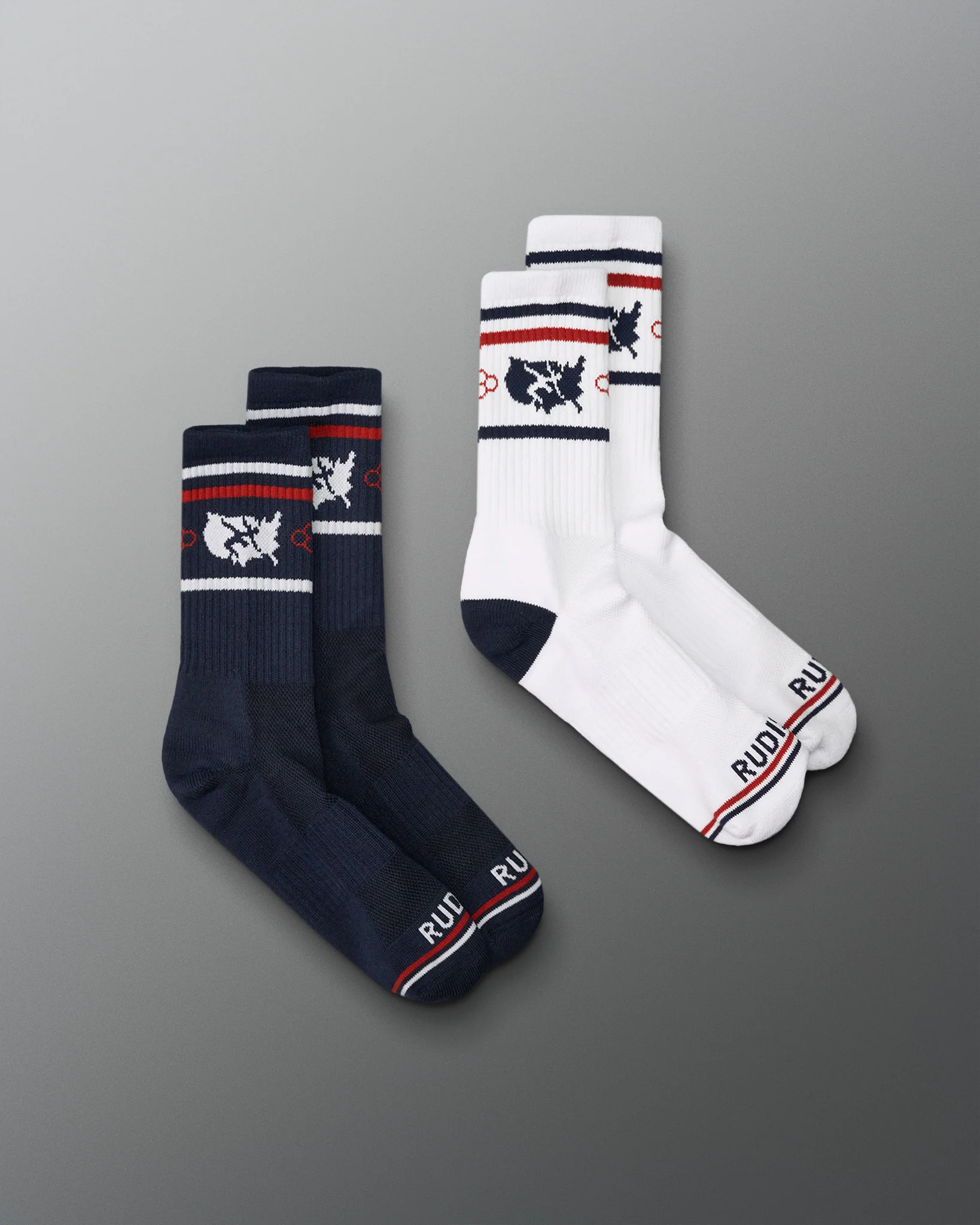 USA Wrestling Cushion Crew Socks (2 Pair) - Image 2