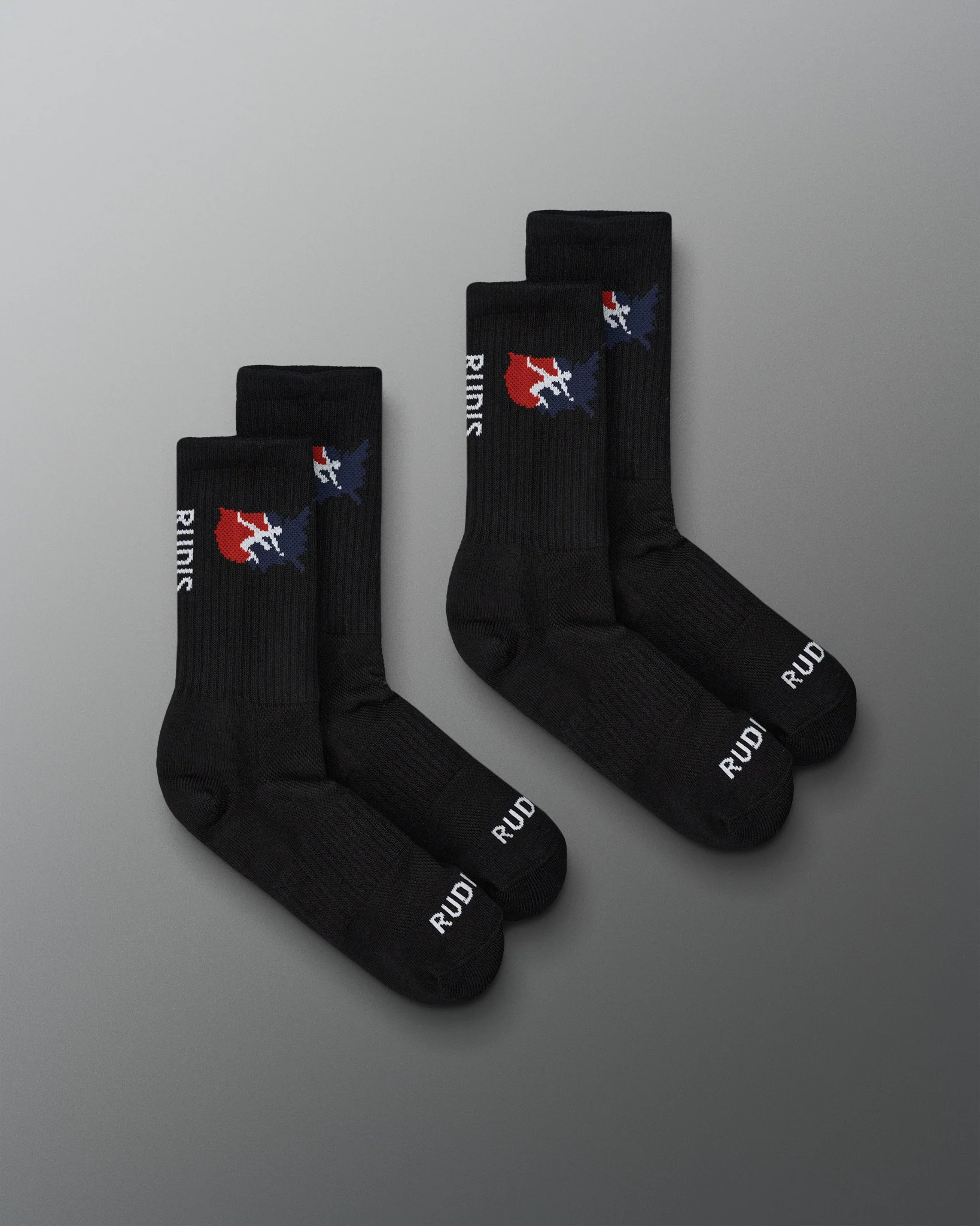 USA Wrestling Cushion Crew Socks (2 Pair) - Image 3