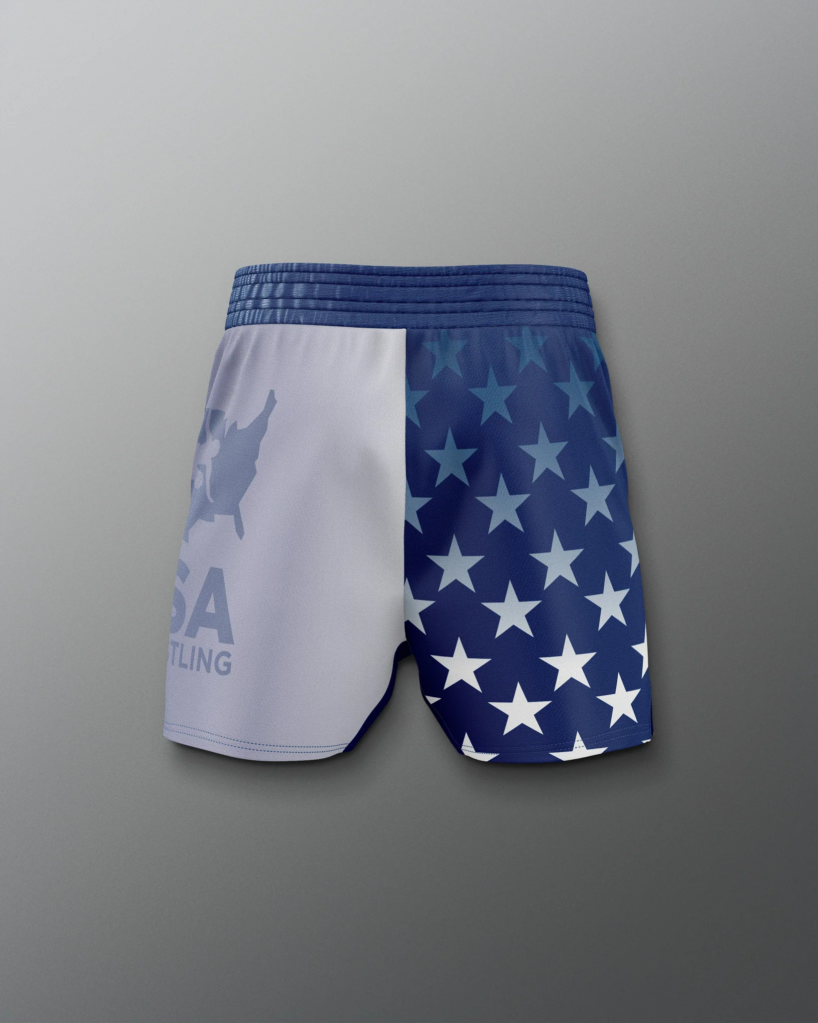USA Wrestling Flag Sublimated Shorts - Image 2
