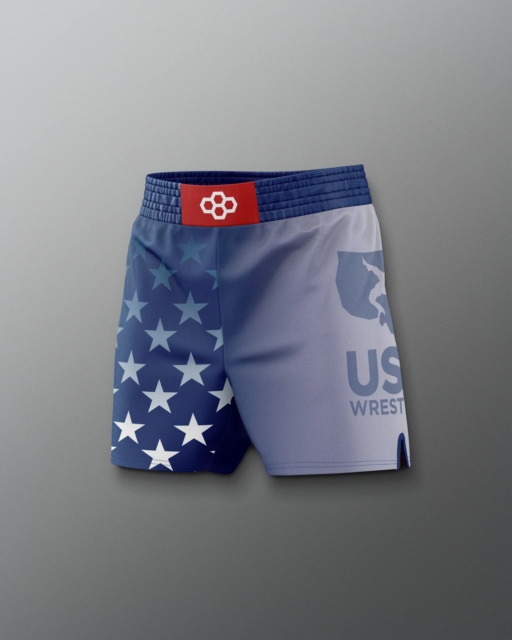 USA Wrestling Flag Sublimated Shorts - Image 5