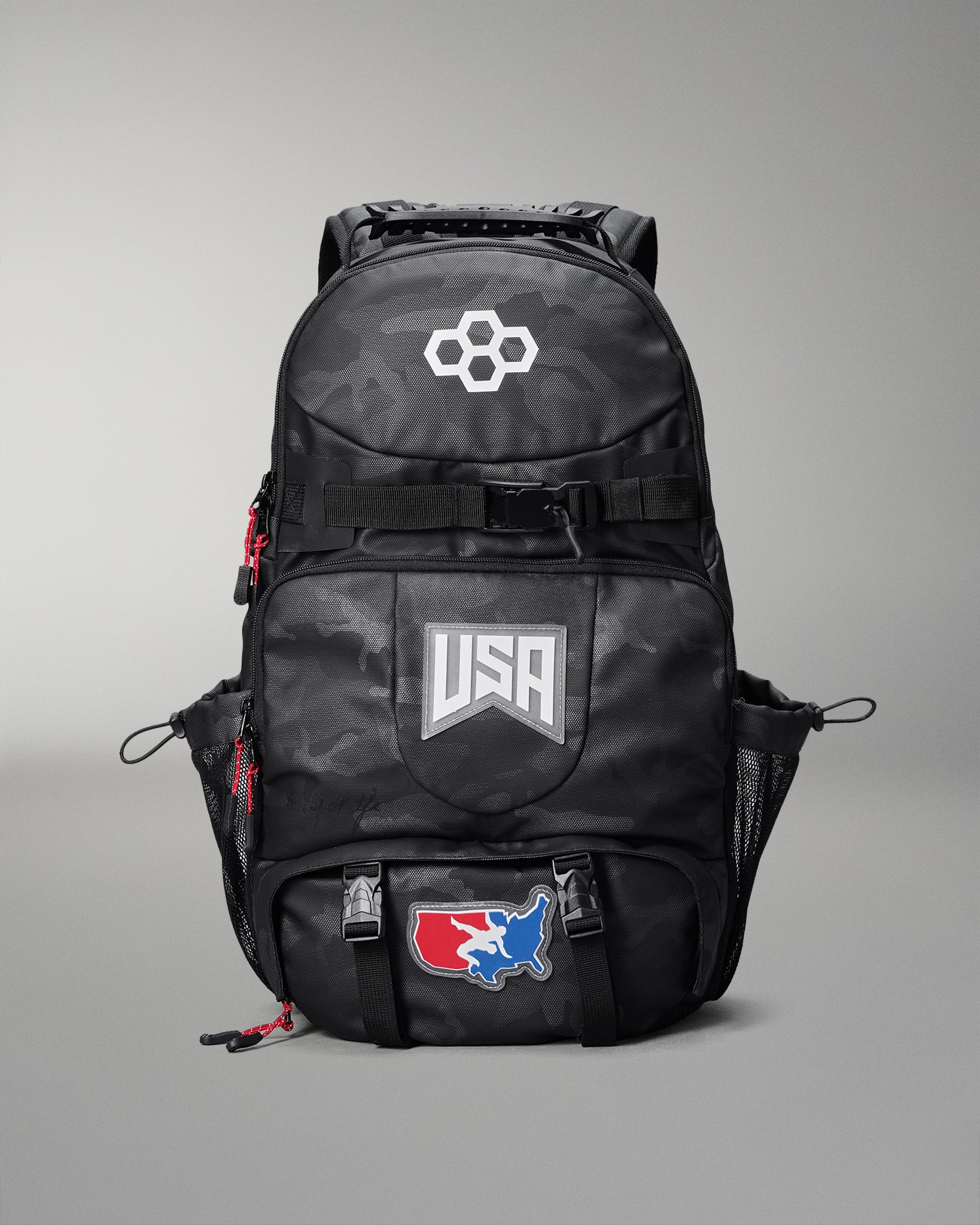 USA Wrestling Genesis Gearpack III - Black Camo - Image 2