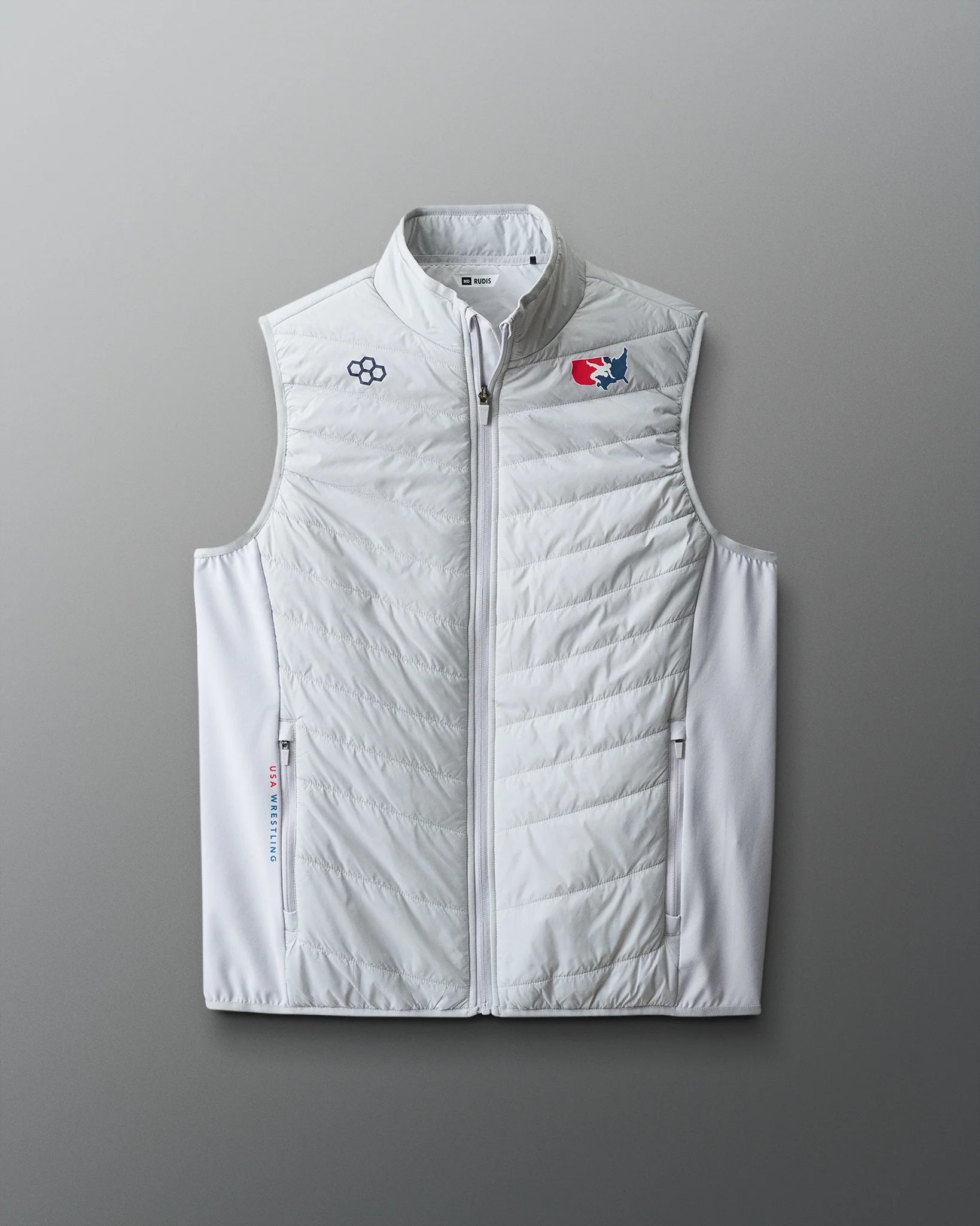 USA Wrestling Insulated Puffer Vest - Image 2