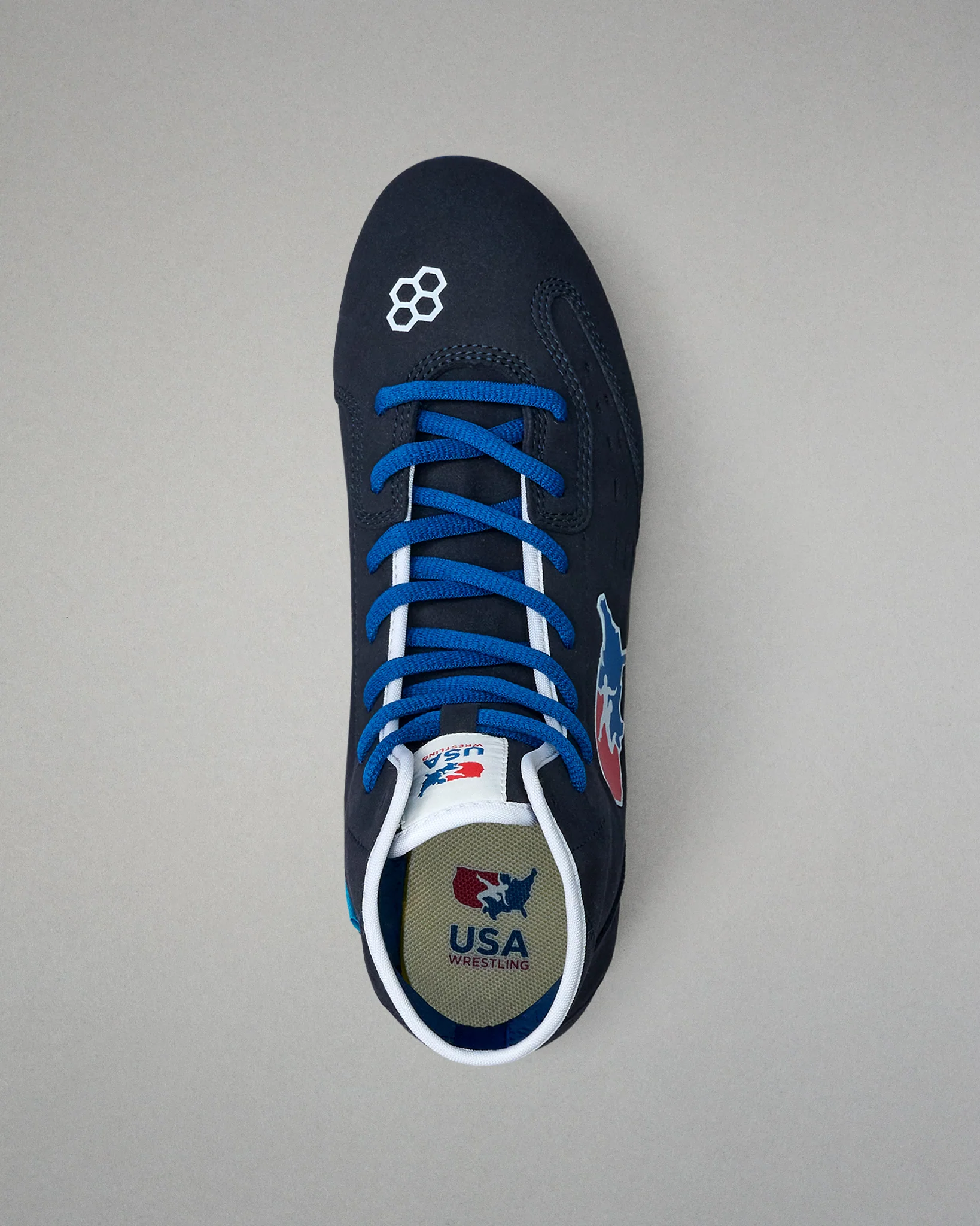 USA Wrestling International Adult Wrestling Shoes - USA Black - Image 7