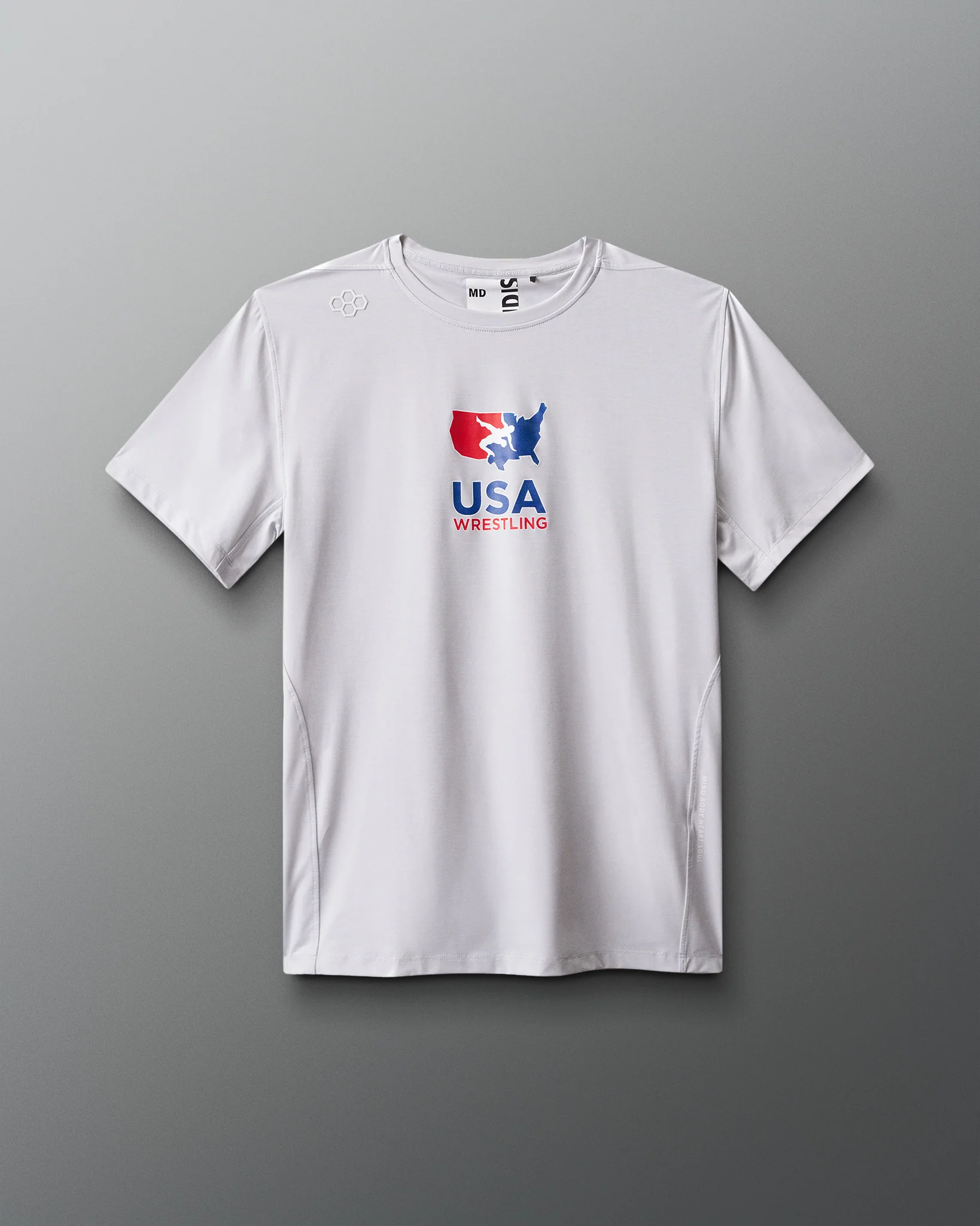 USA Wrestling Legacy Performance Heather T-Shirt - Image 3