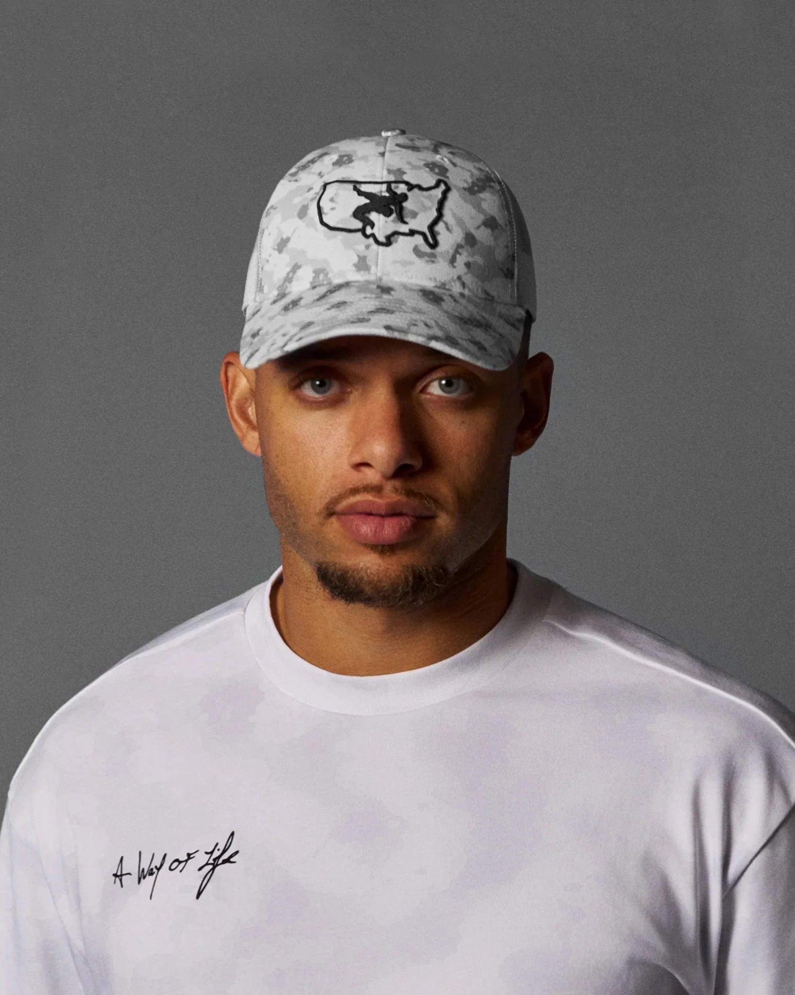 USA Wrestling Logo Bridge Trucker Hat