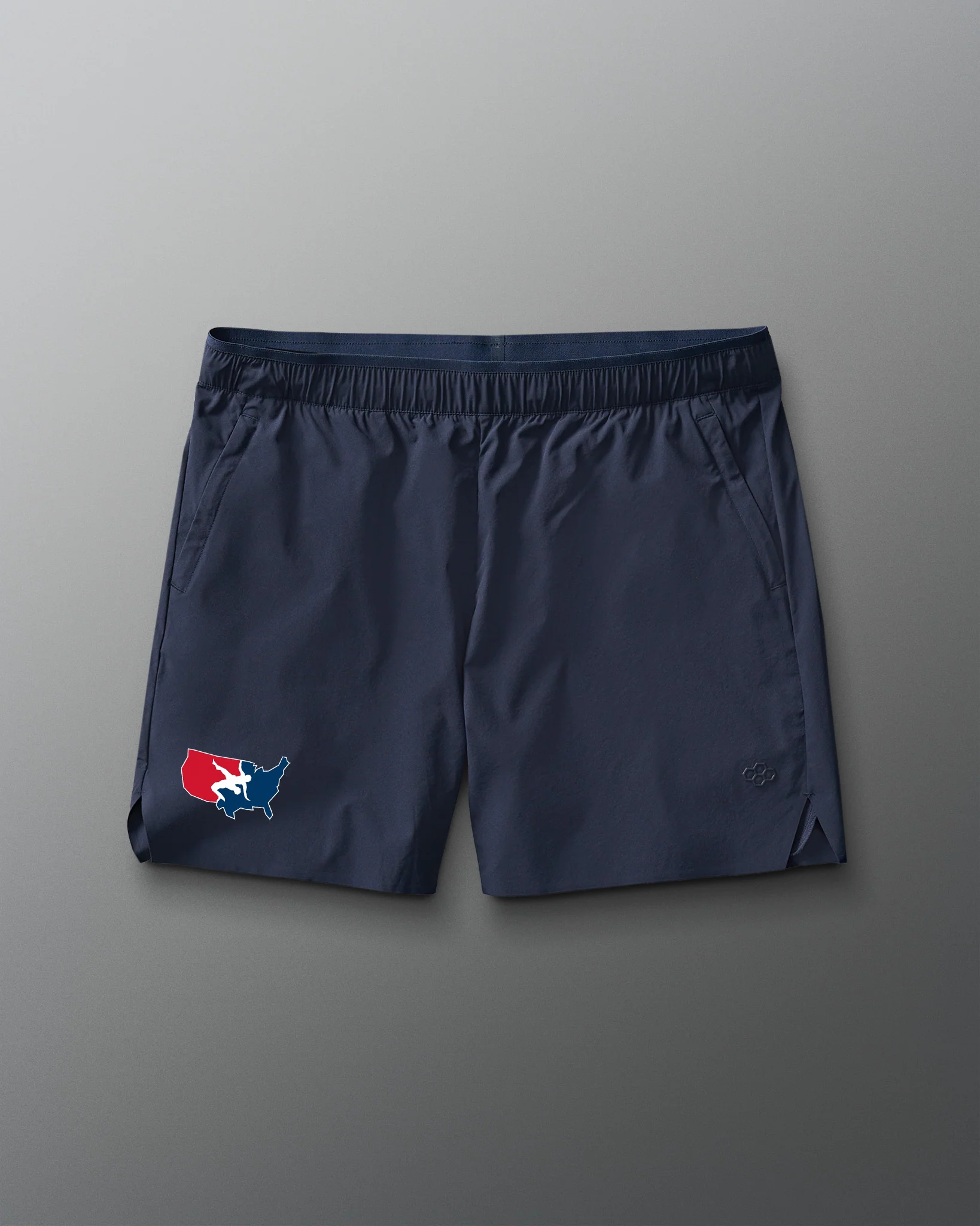 USA Wrestling Logo Performance Short - Image 2