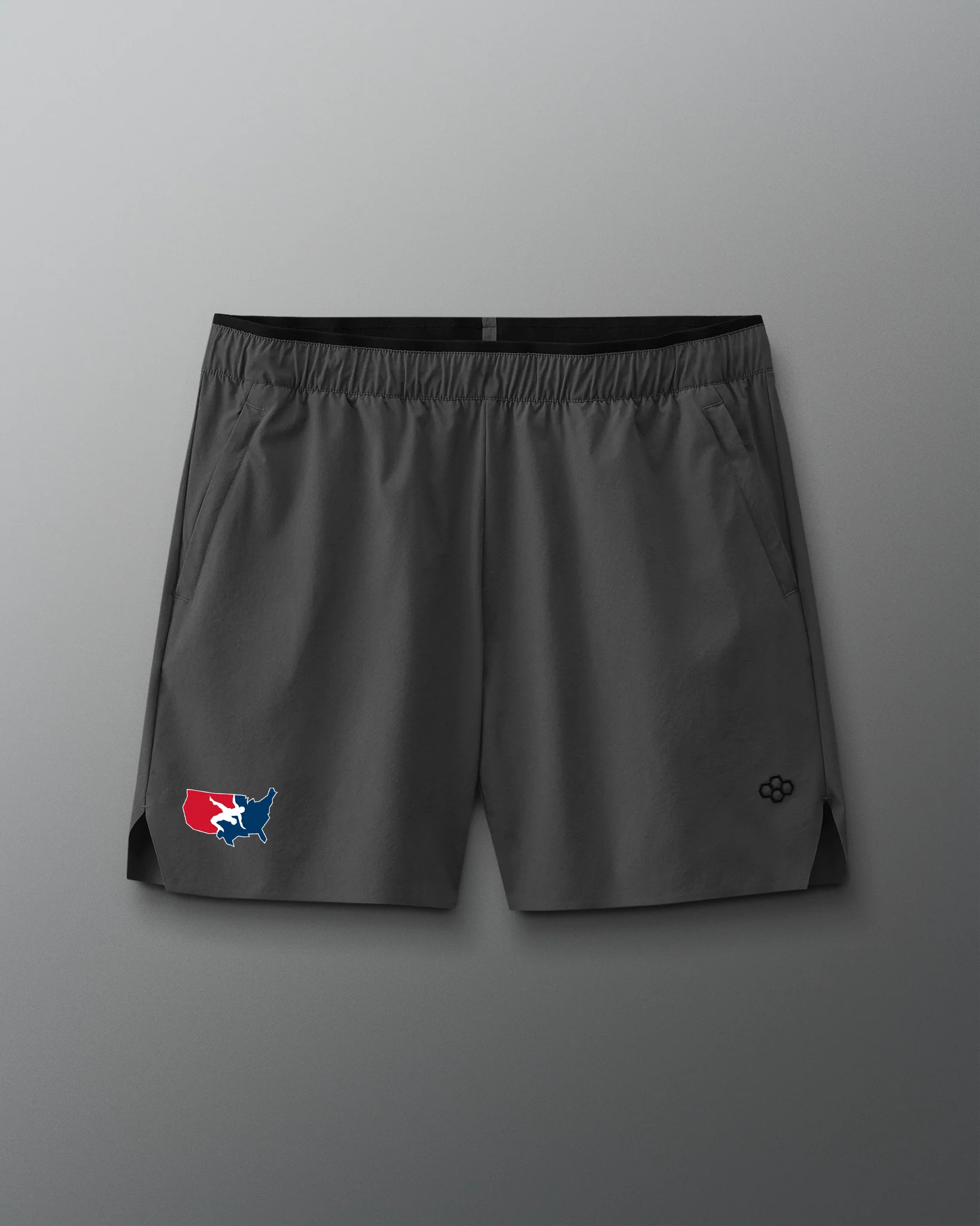 USA Wrestling Logo Performance Short - Image 4