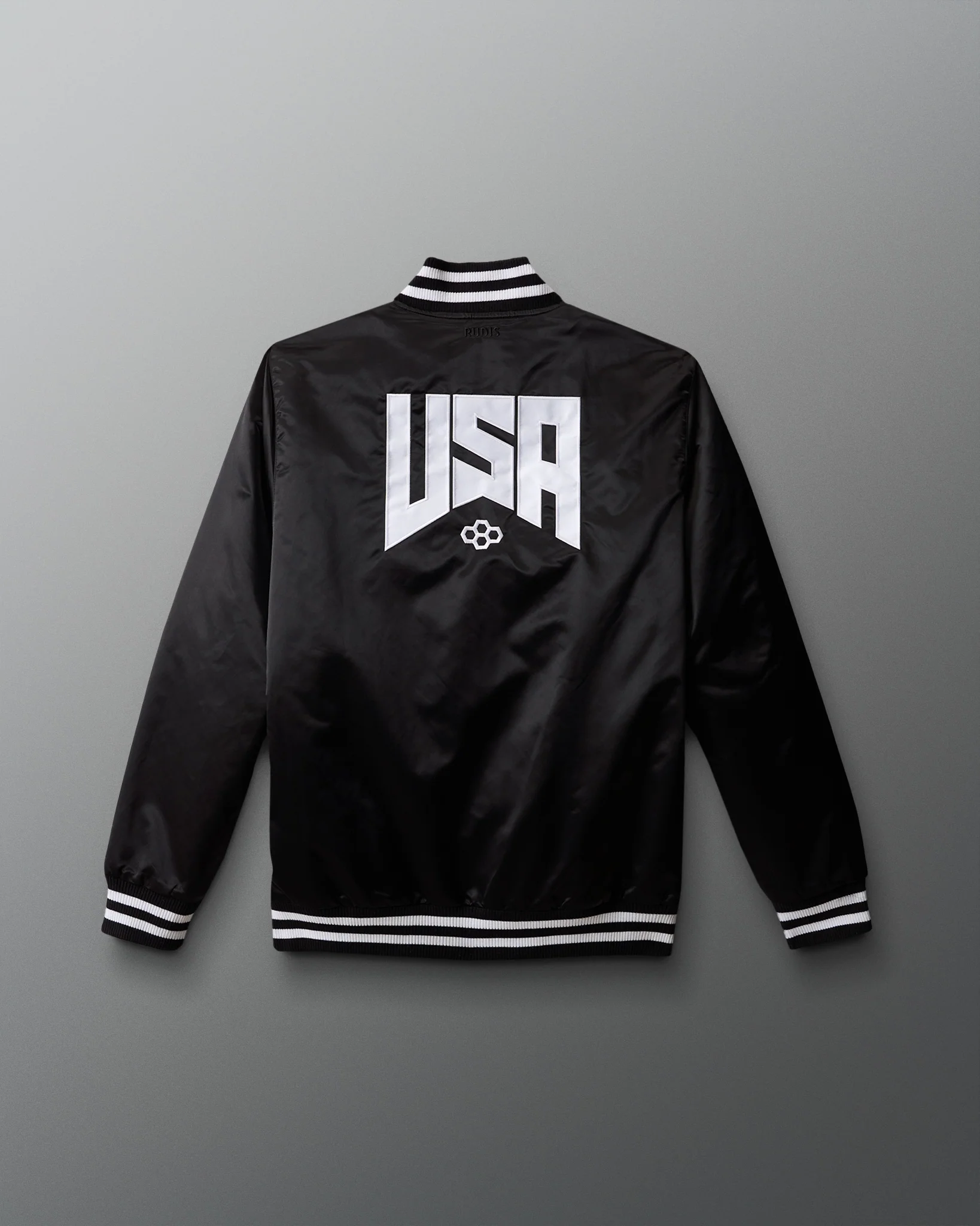 USA Wrestling Logo Satin Jacket - Image 6