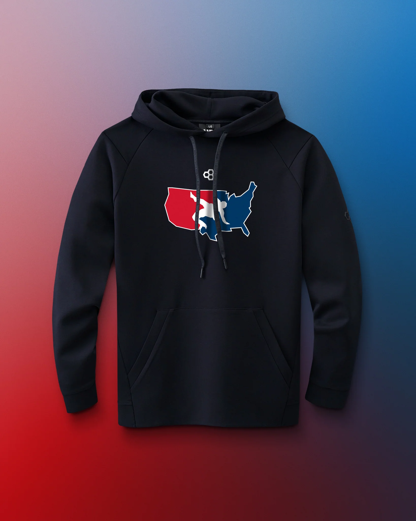 USA Wrestling Logo Ultimate Hoodie - Image 3