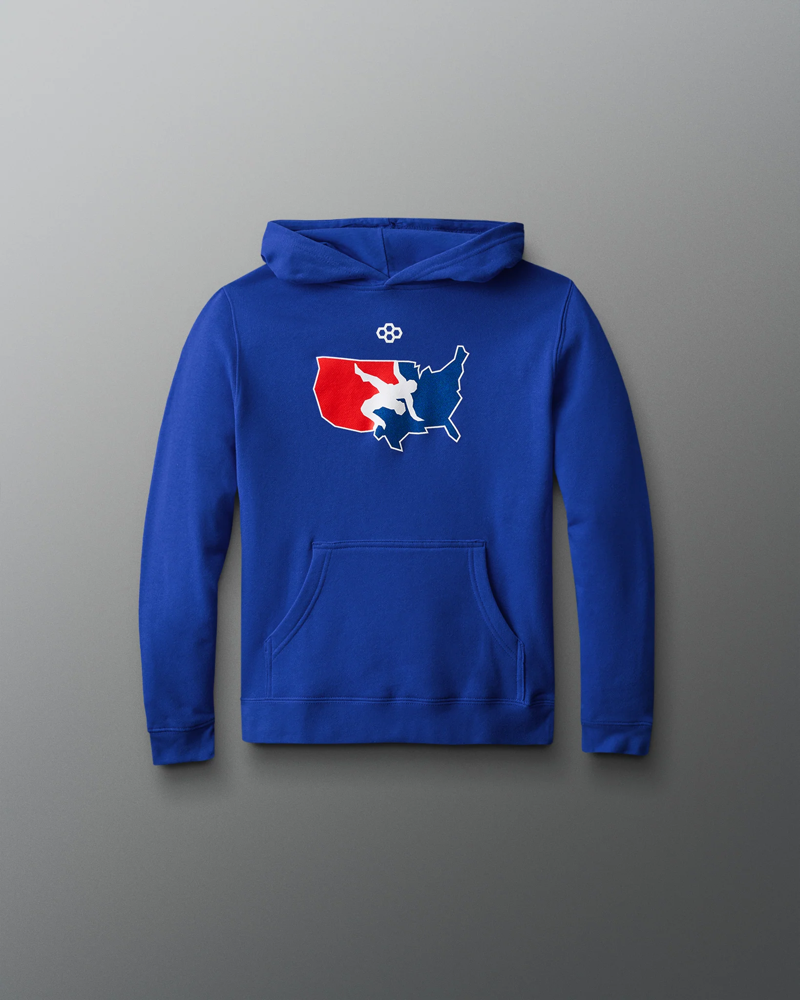 USA Wrestling Logo Youth Tradition Hoodie - Image 9