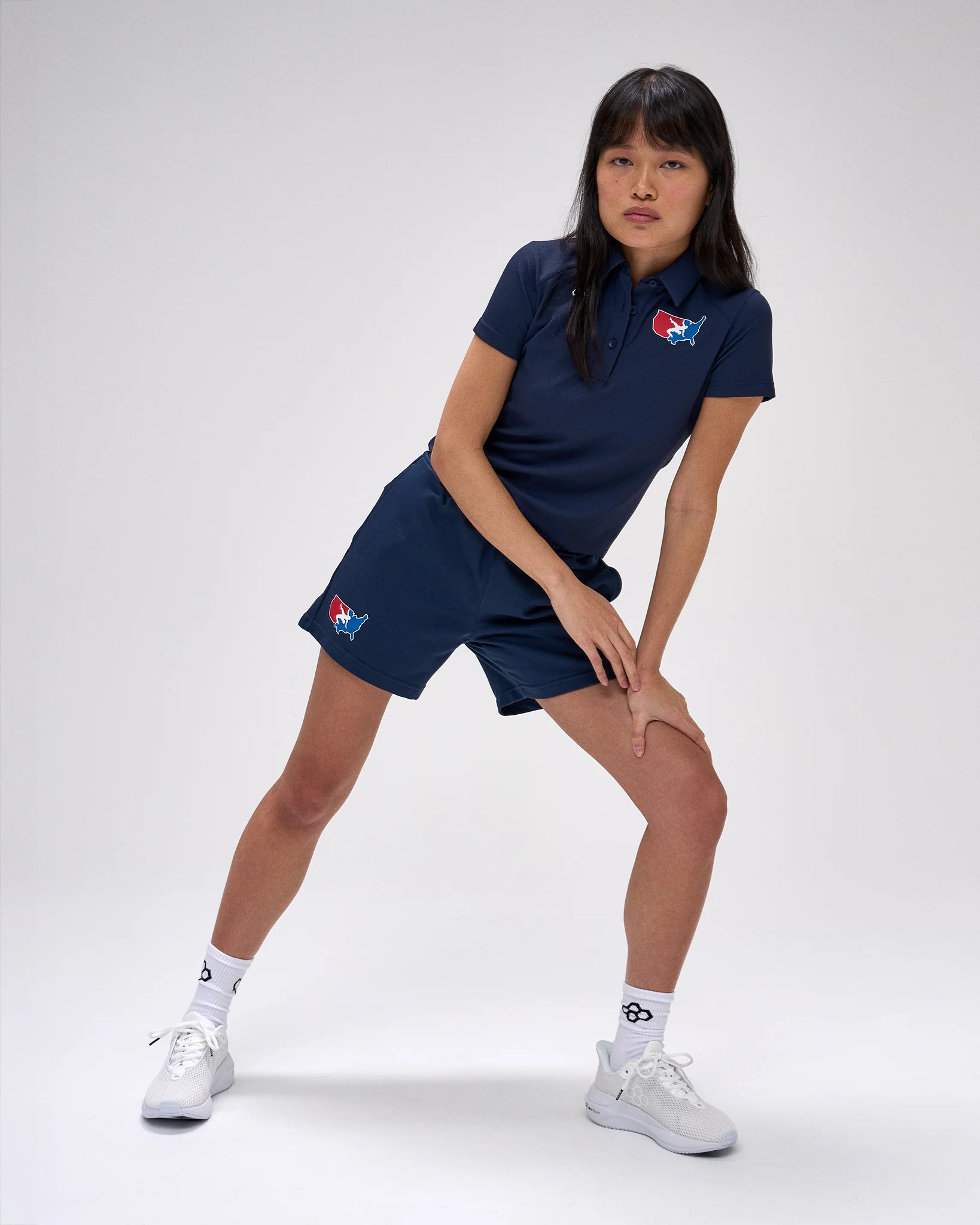 USA Wrestling Luxe Terry 5" Shorts - Image 2