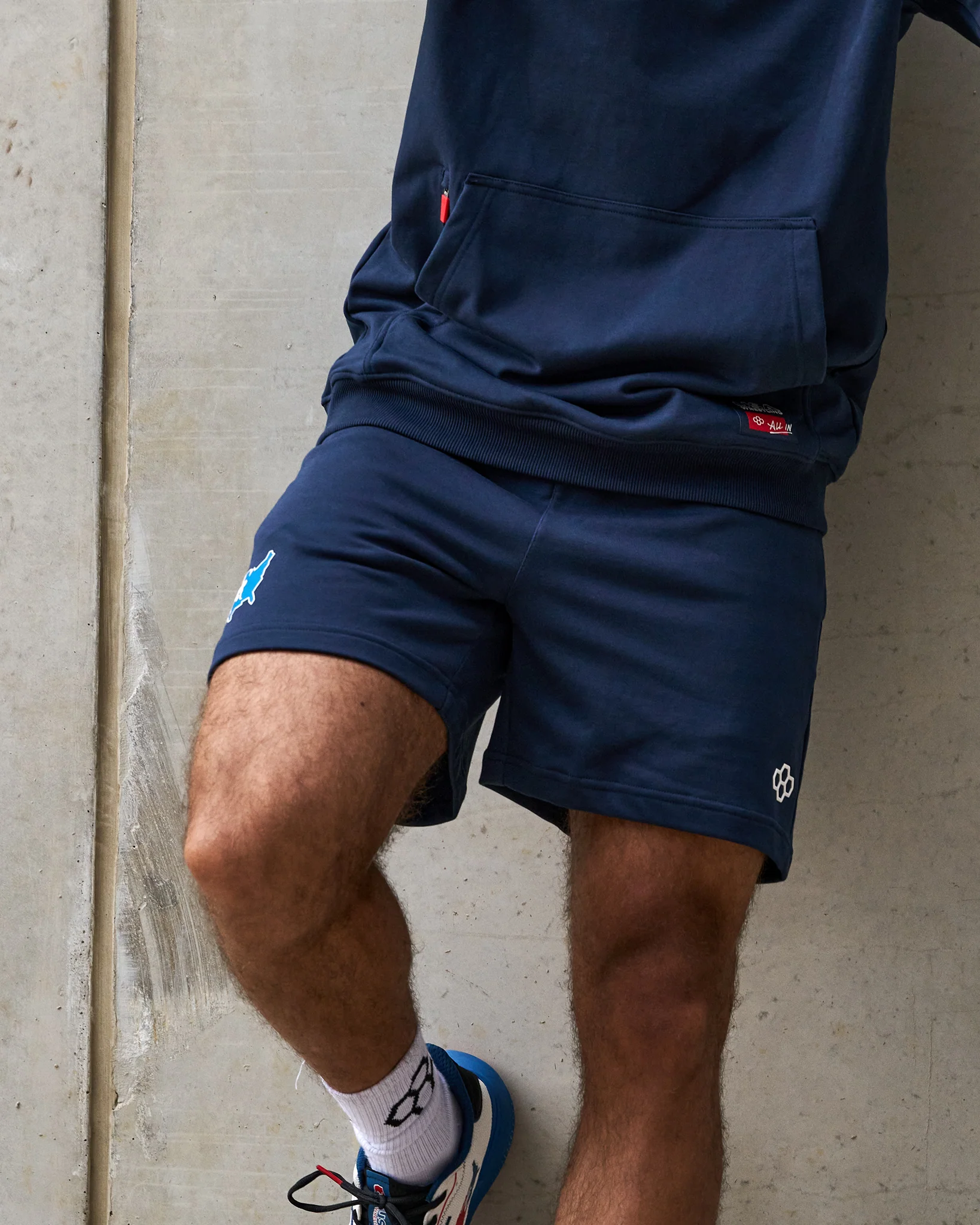 USA Wrestling Luxe Terry 5" Shorts - Image 3