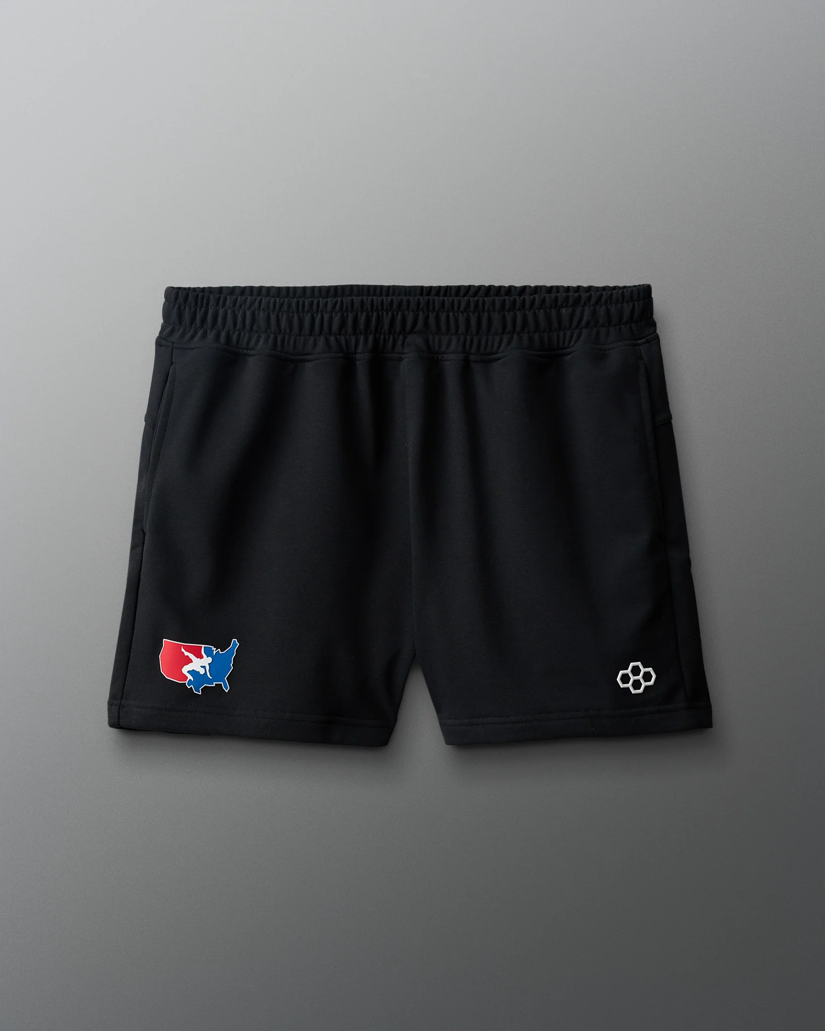 USA Wrestling Luxe Terry 5" Shorts - Image 6