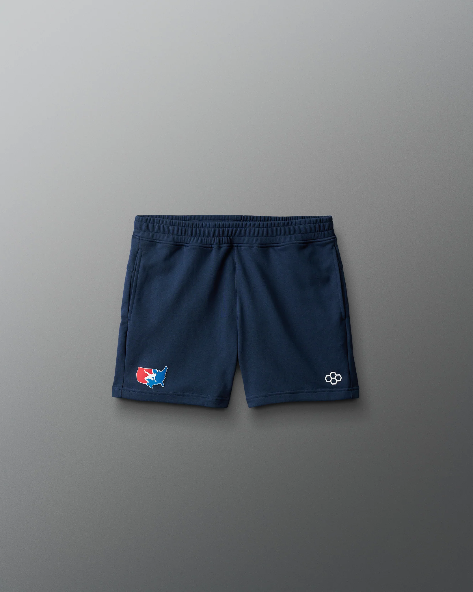 USA Wrestling Luxe Terry 5" Youth Shorts - Image 3