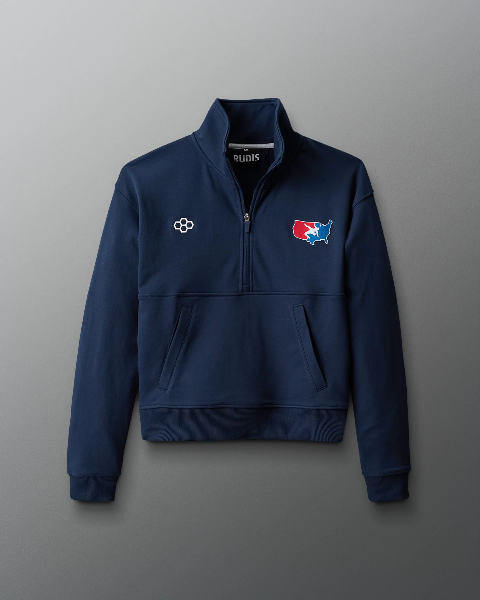 USA Wrestling Luxe Terry Women's 1/4 Zip - Image 6