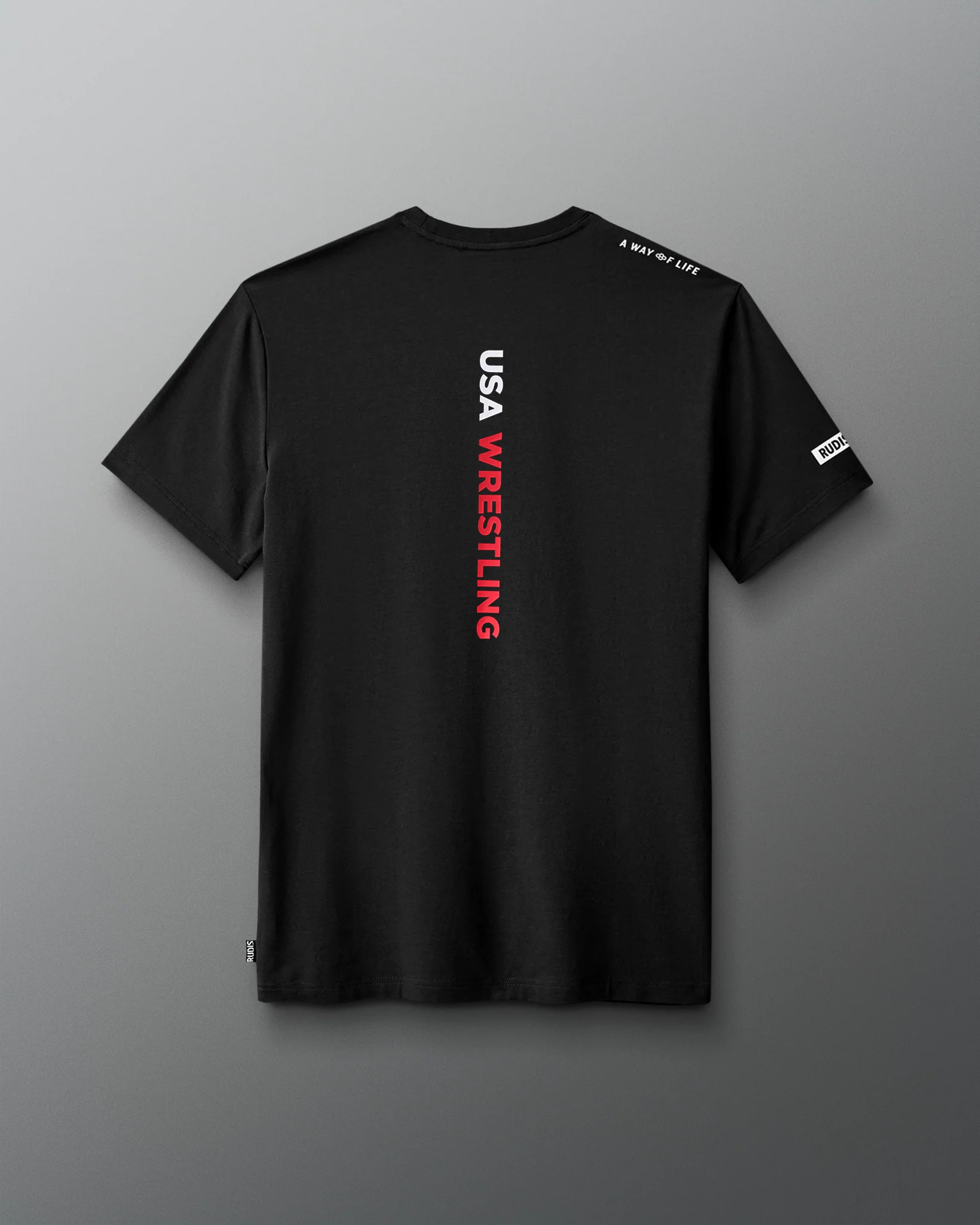 USA Wrestling Map Hybrid T-Shirt - Image 5
