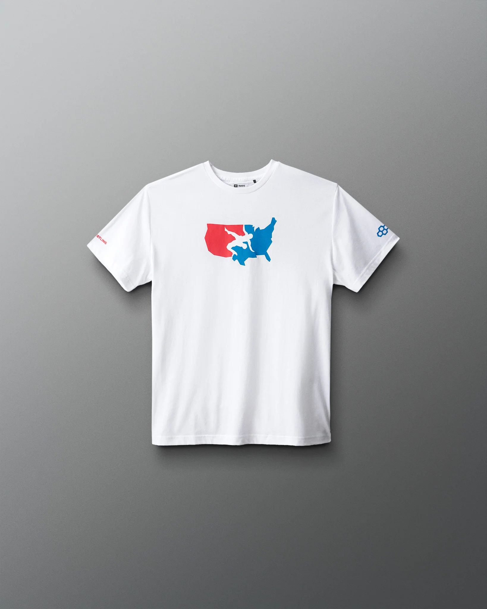 USA Wrestling Map Youth Elite Super Soft T-Shirt