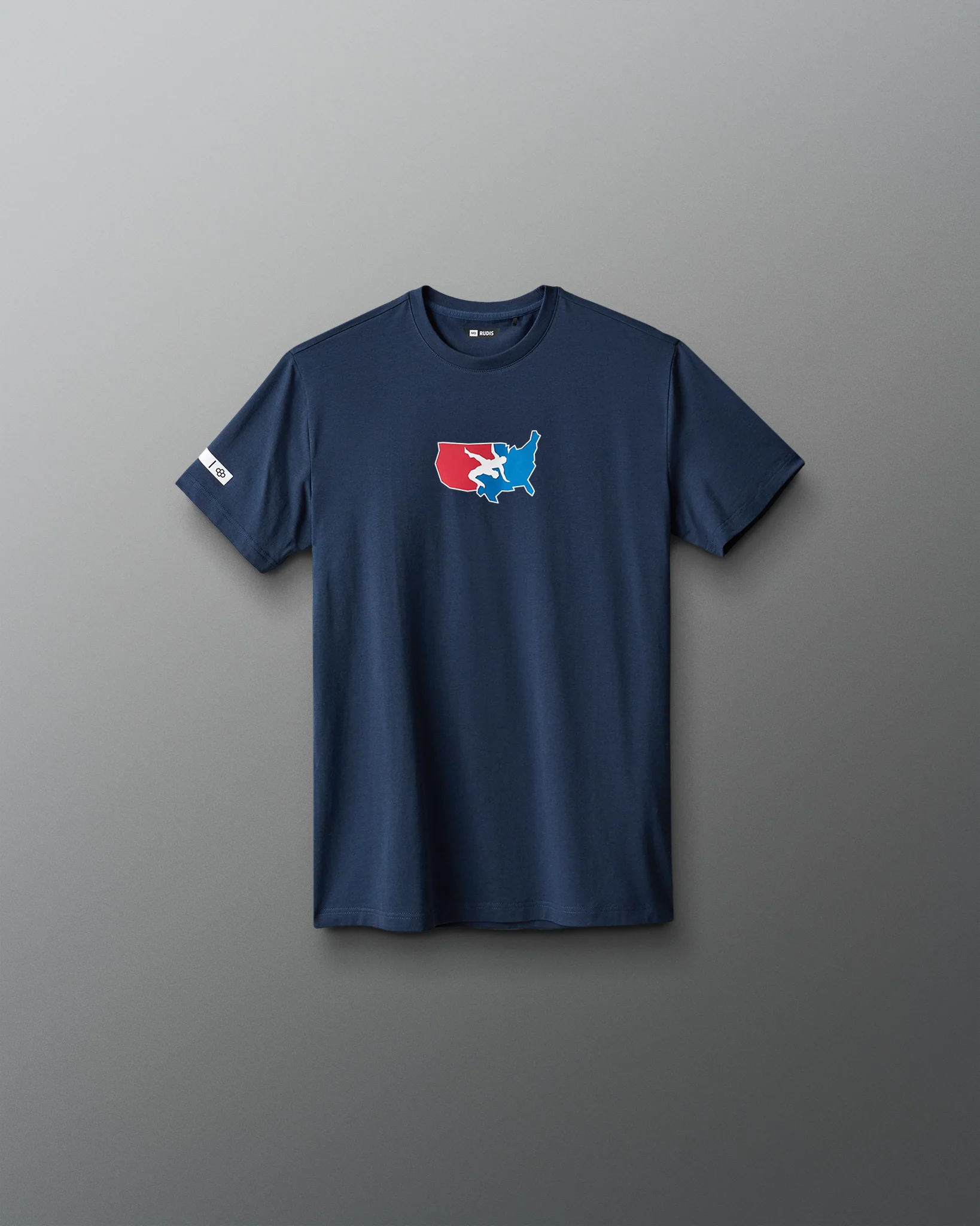 USA Wrestling Map Youth Hybrid T-Shirt