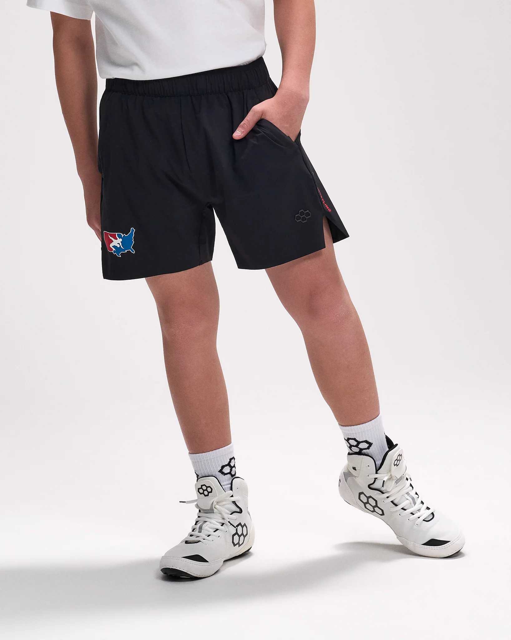 USA Wrestling Map Youth Performance Short