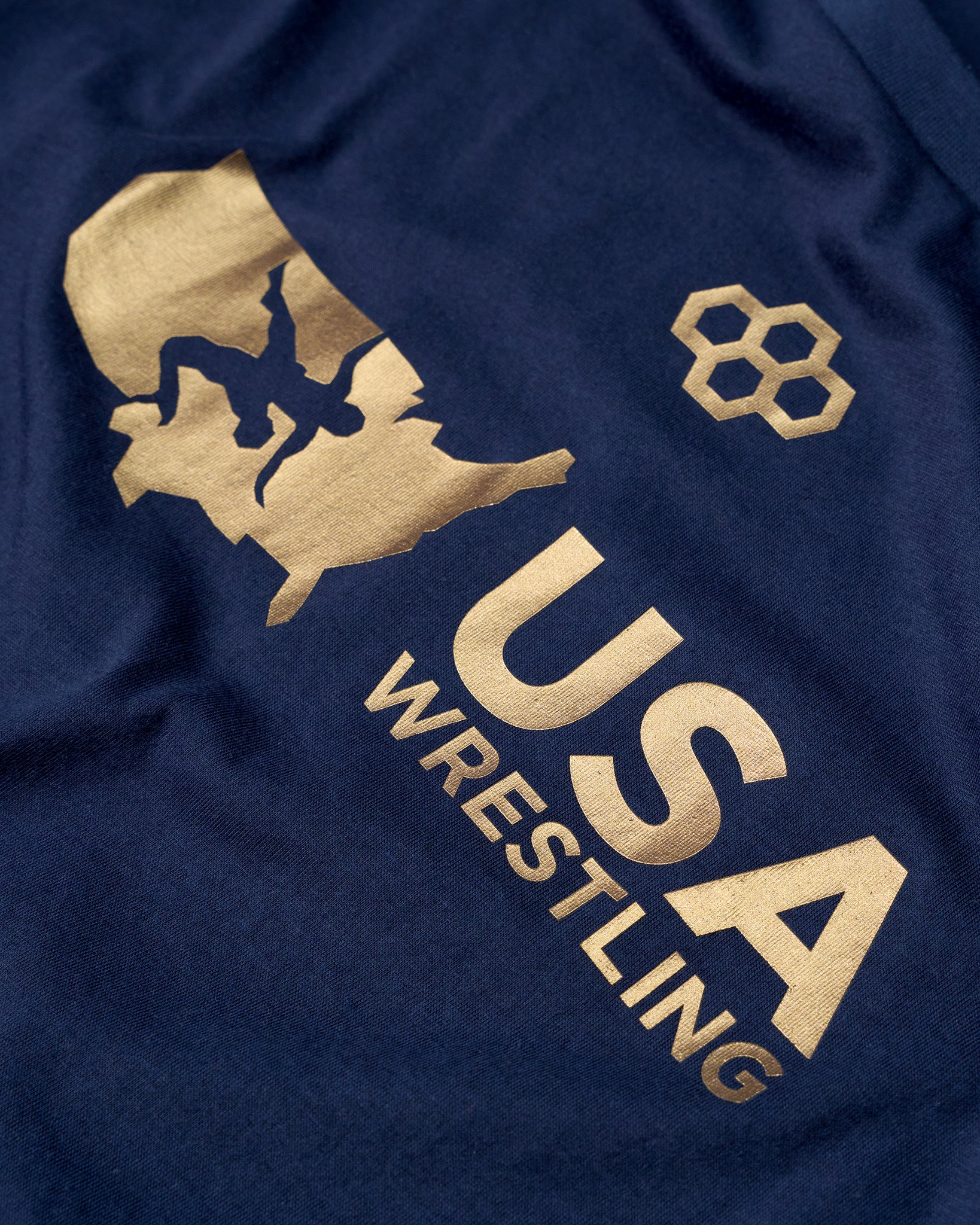 USA Wrestling Gold Medal Youth Elite Super Soft T-Shirt - Image 3
